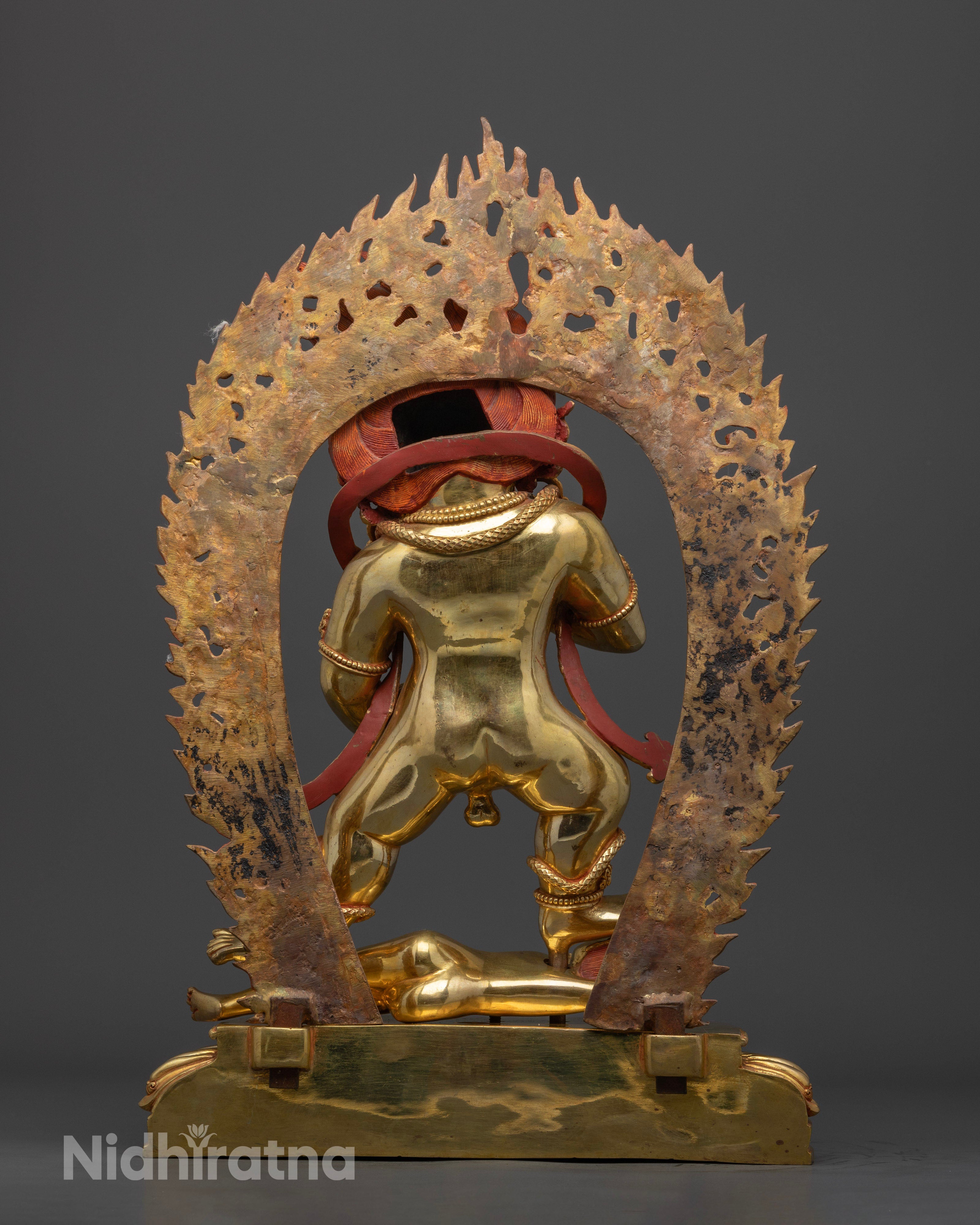 Black Dzambhala Statue | Wealth Deity