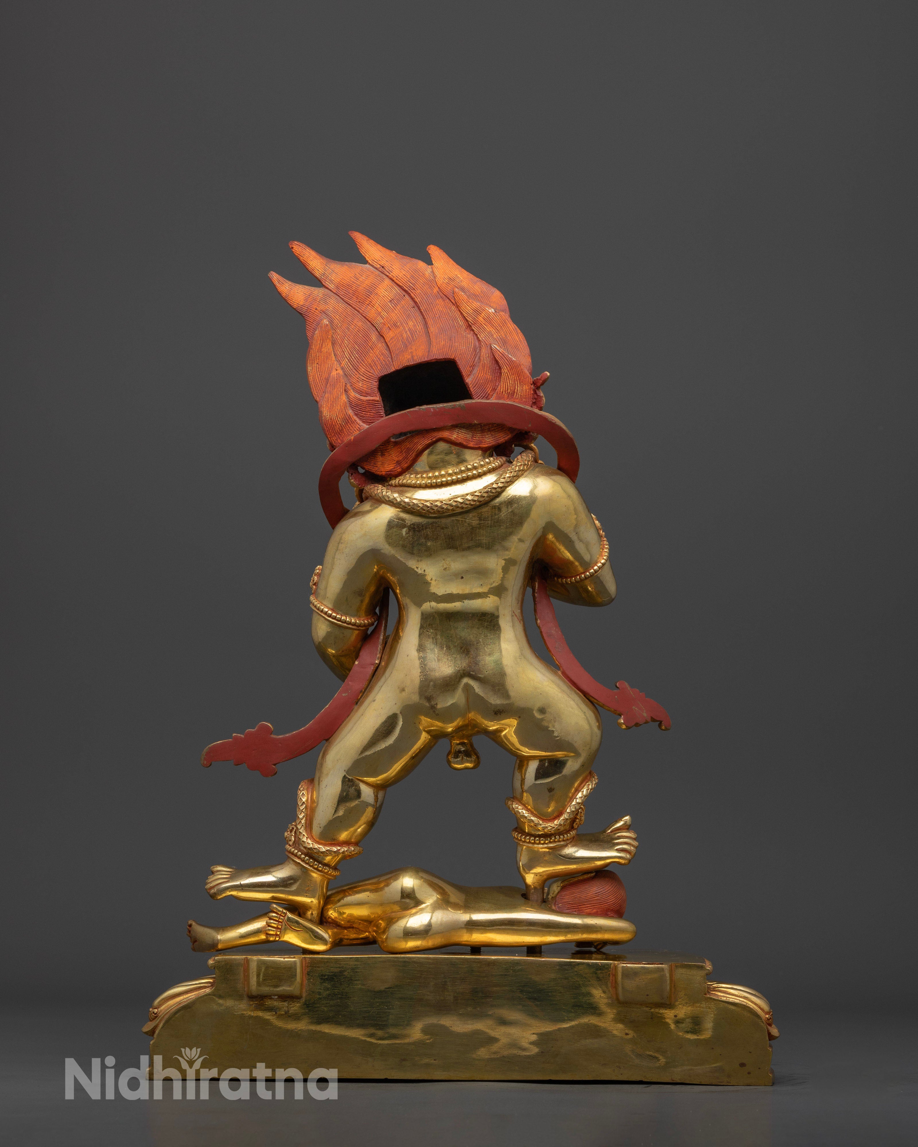 Black Dzambhala Statue | Wealth Deity