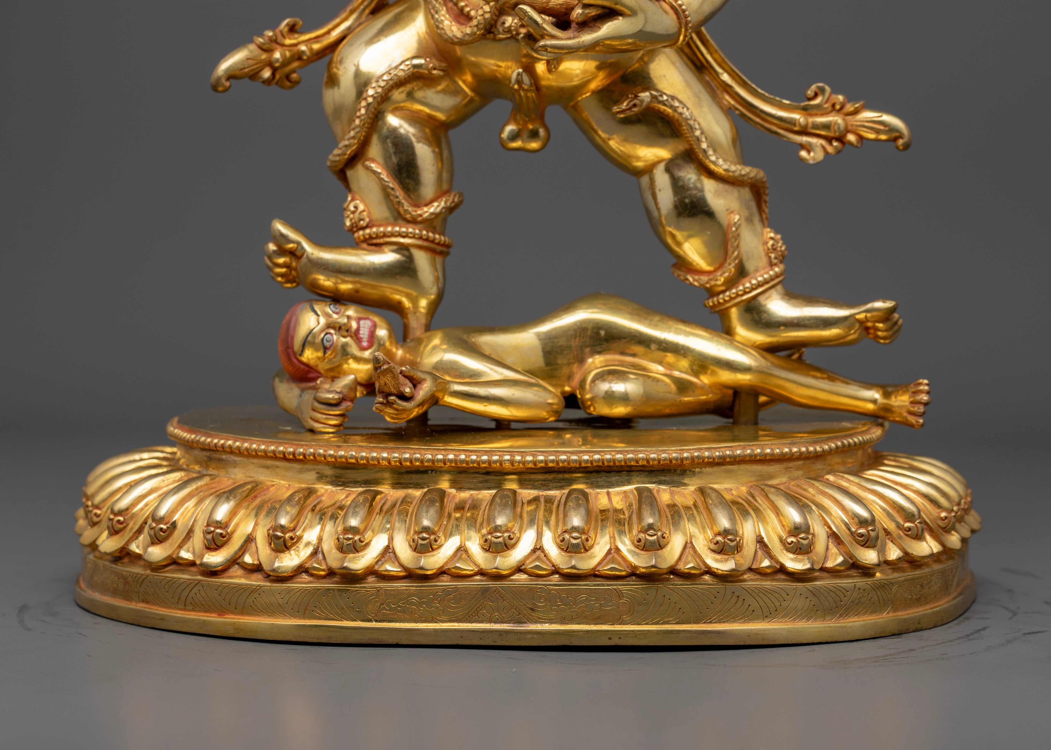 Black Dzambhala Statue | Wealth Deity