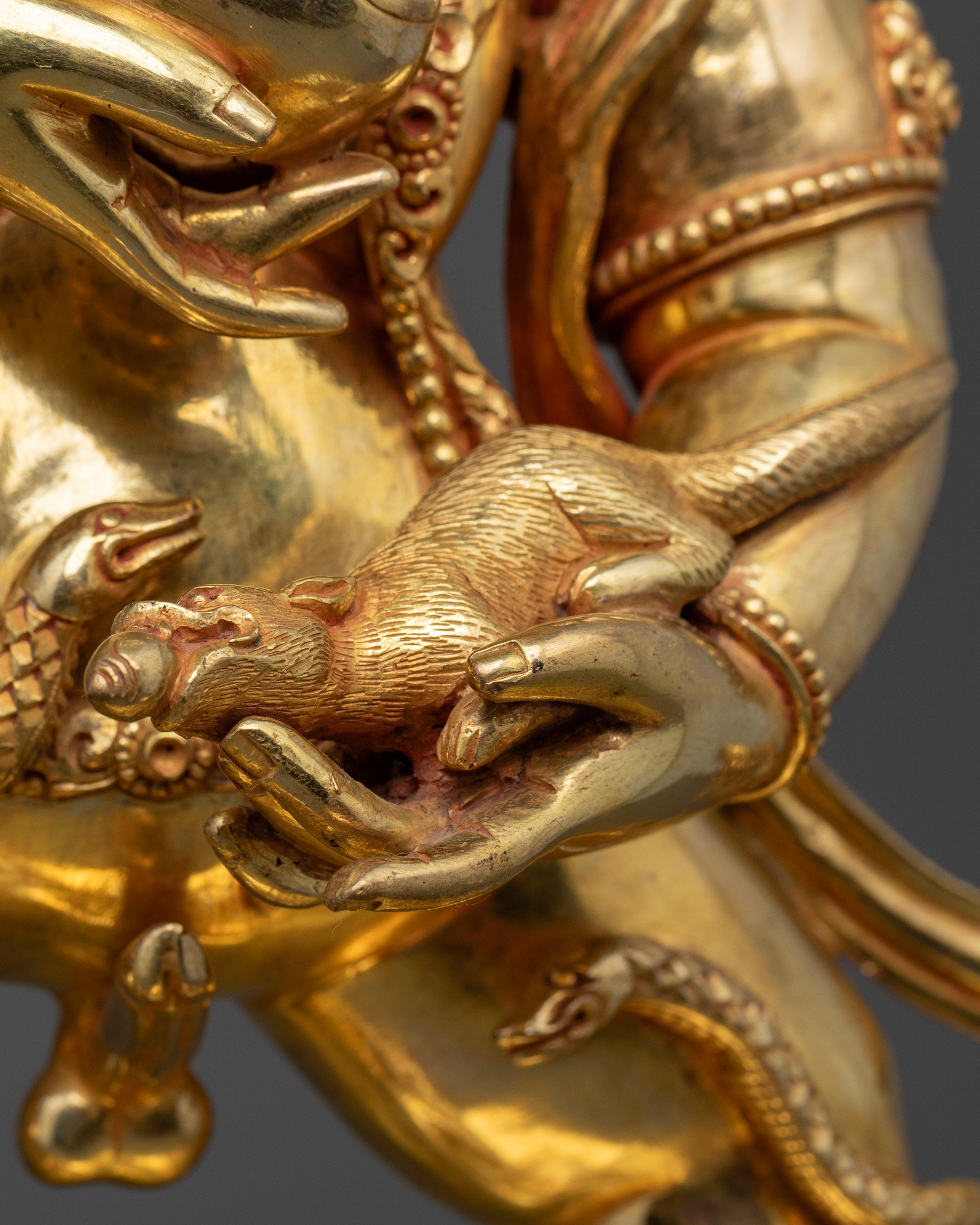 Black Dzambhala Statue | Wealth Deity