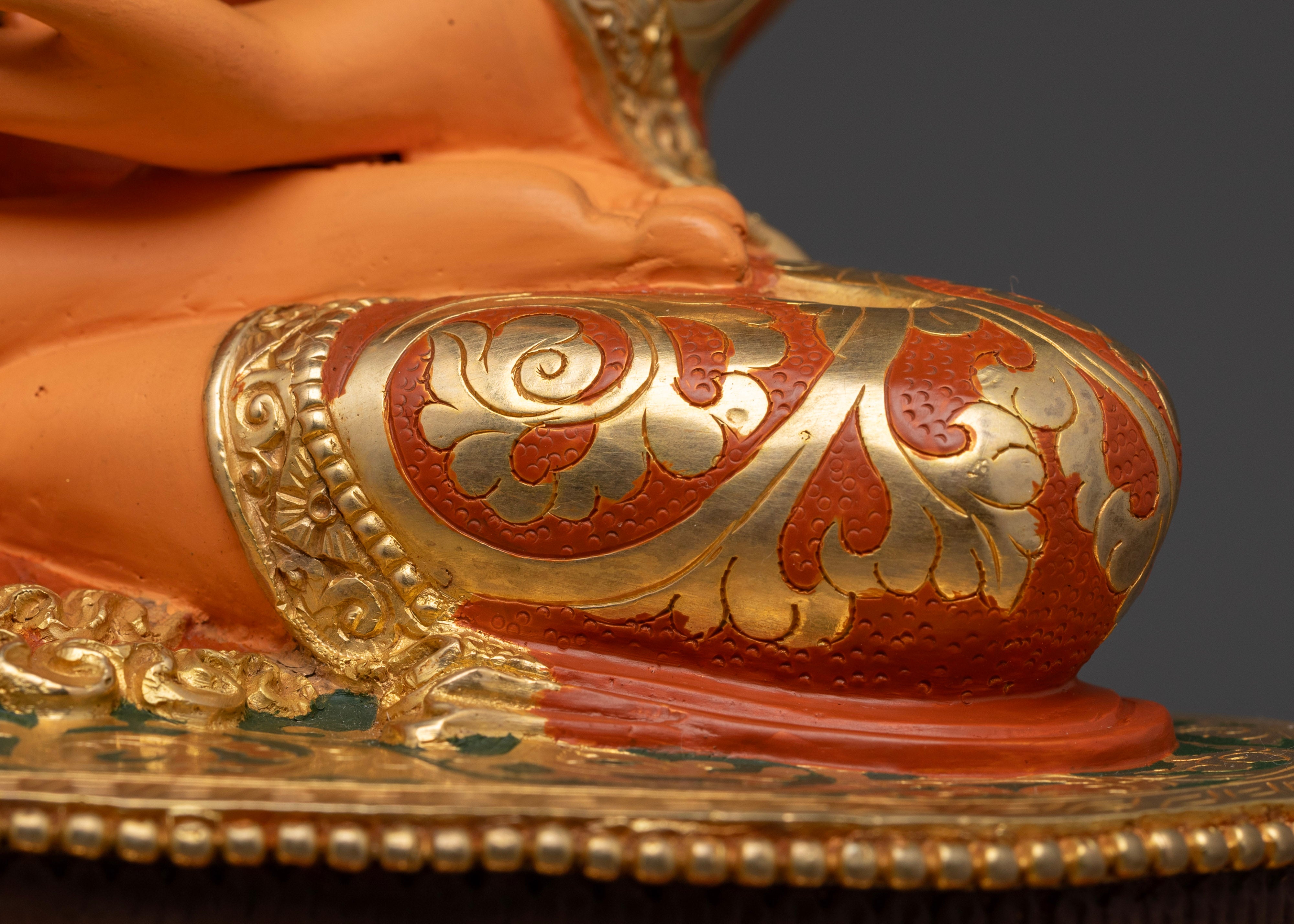 Sacred Vajrayana Crowned Shakyamuni Buddha Statue