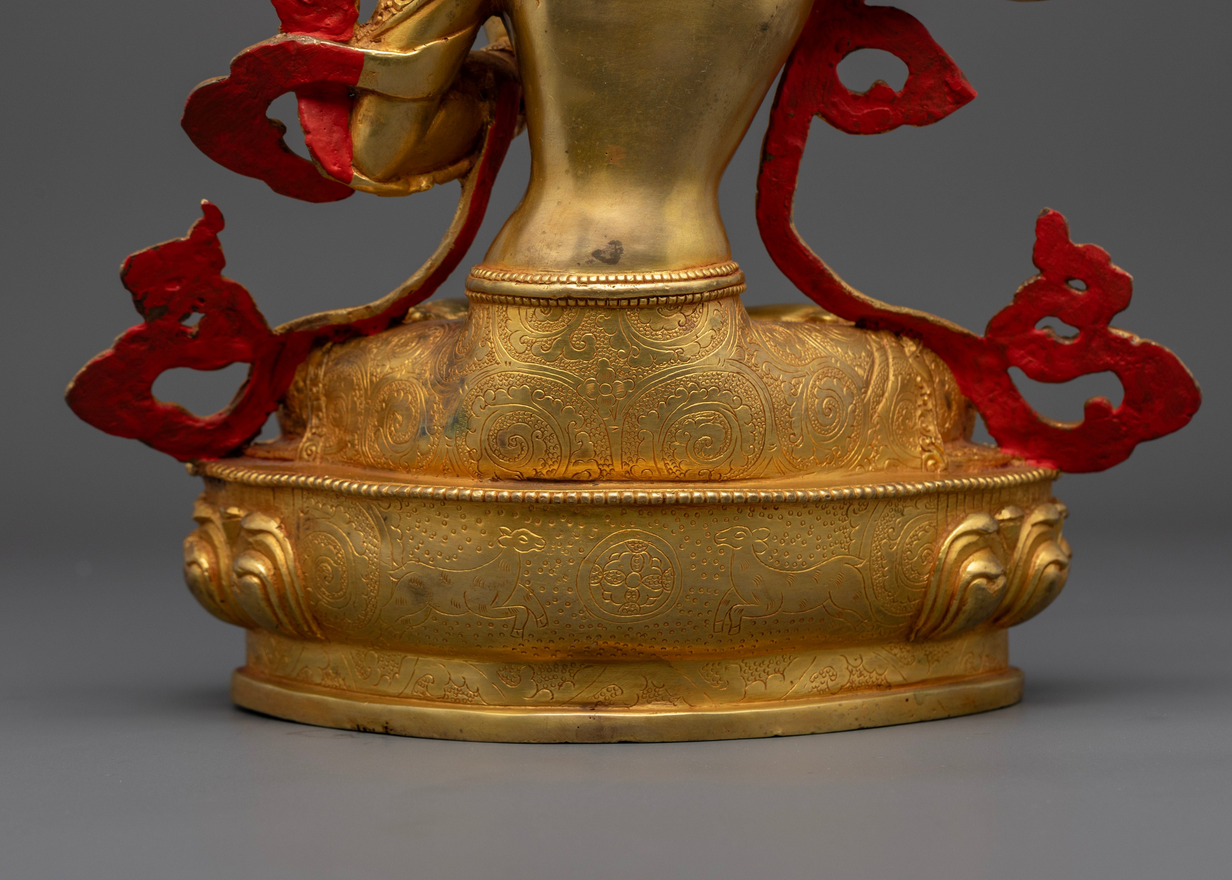 Monju Bosatsu Manjushri Statue for Spiritual Wisdom