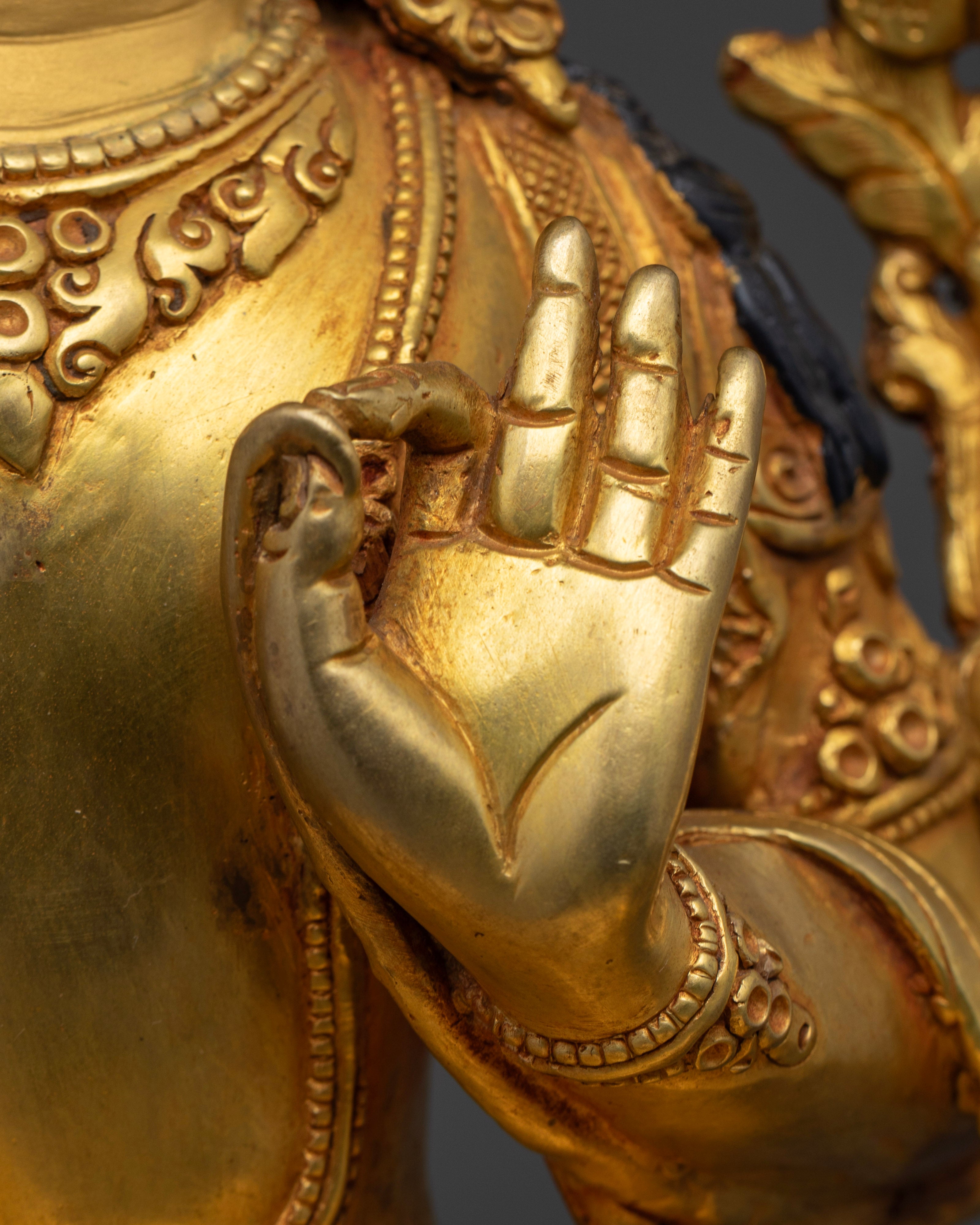 Monju Bosatsu Manjushri Statue for Spiritual Wisdom