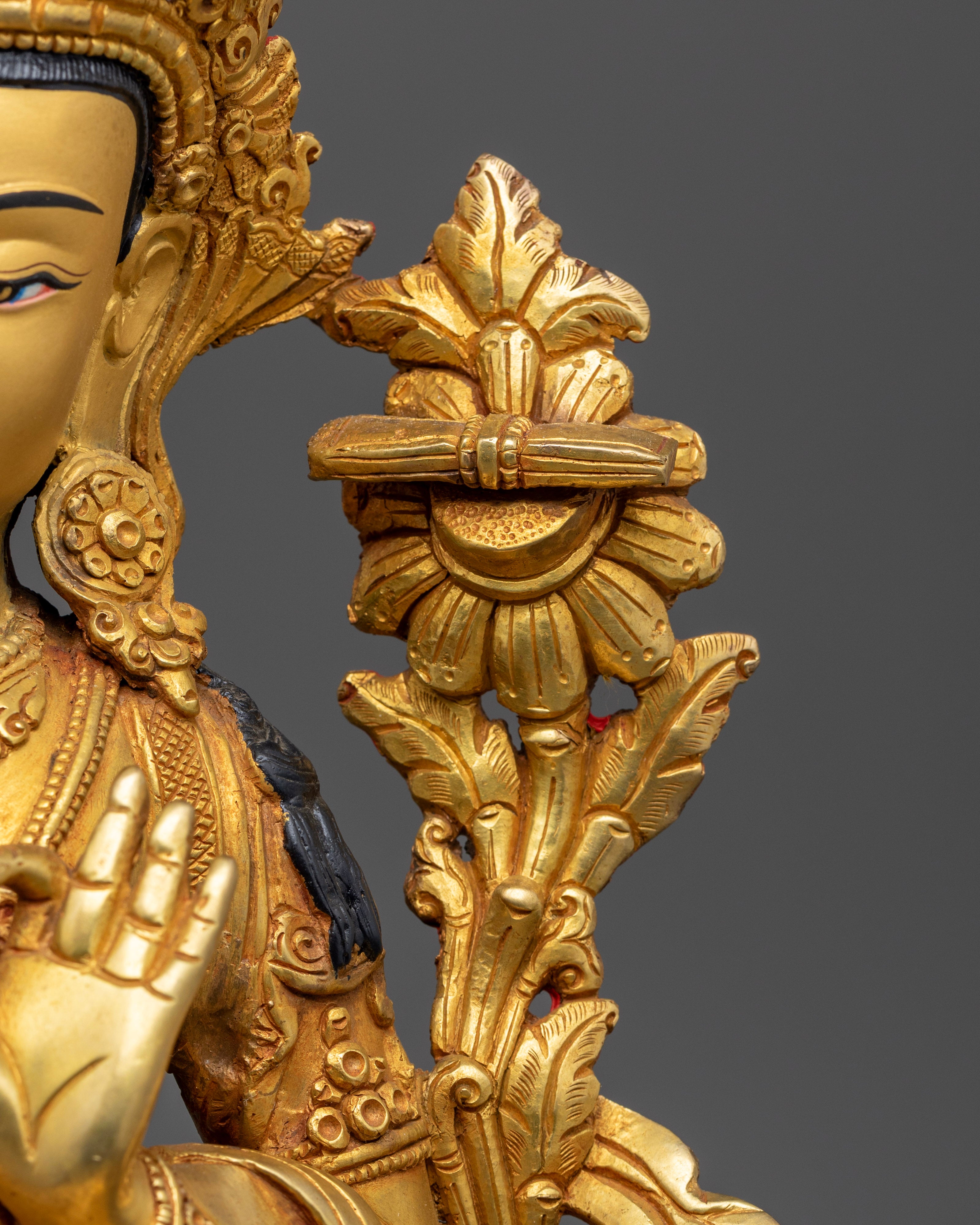 Monju Bosatsu Manjushri Statue for Spiritual Wisdom