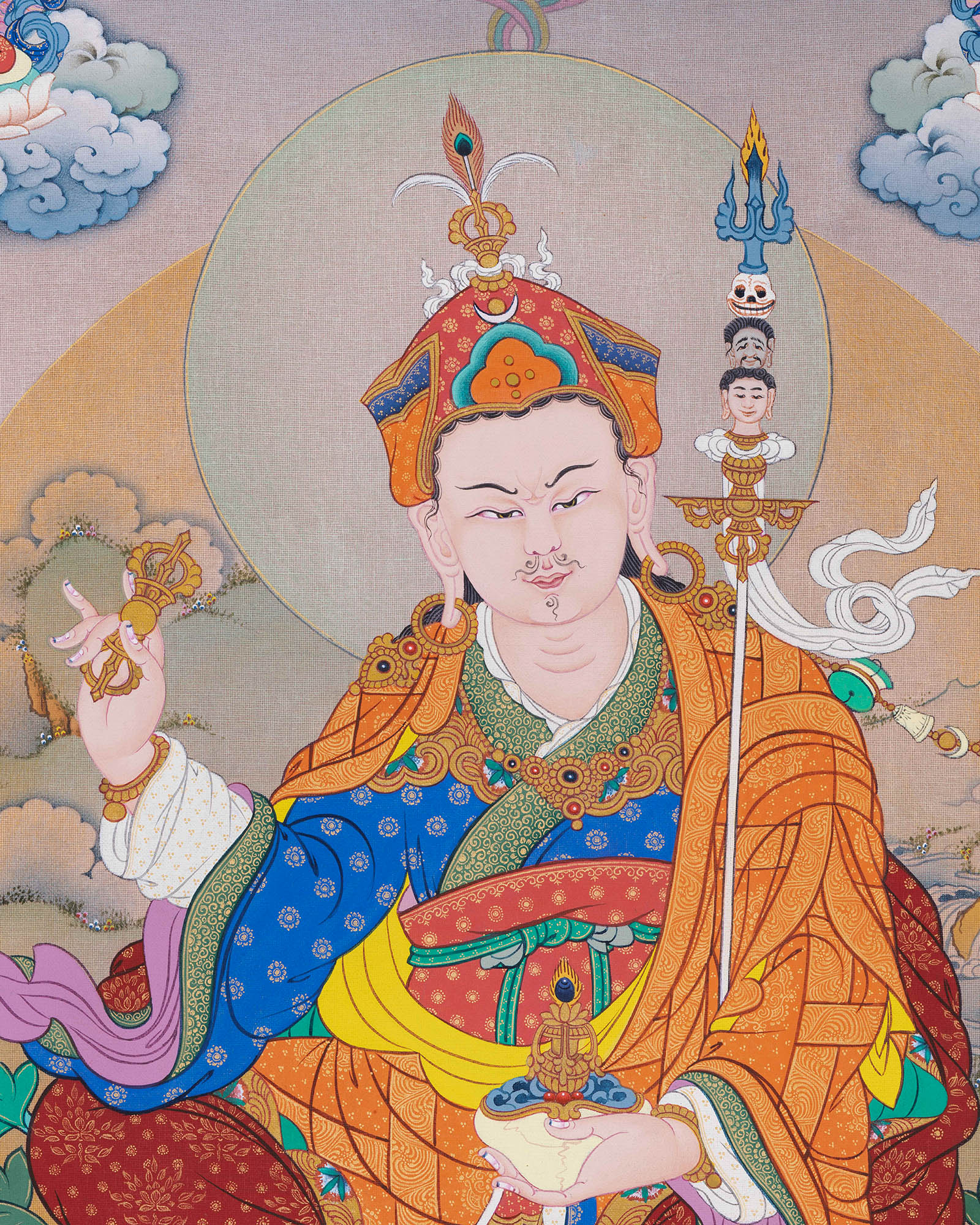 Guru Padmasabhava Thangka Print