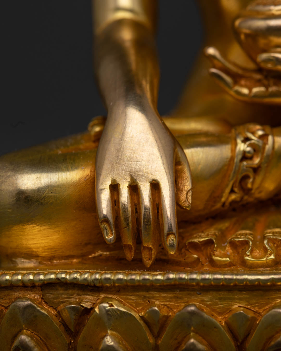Shakyamuni Buddha Statue | Tibetan Artwork Buddhist Sculpture