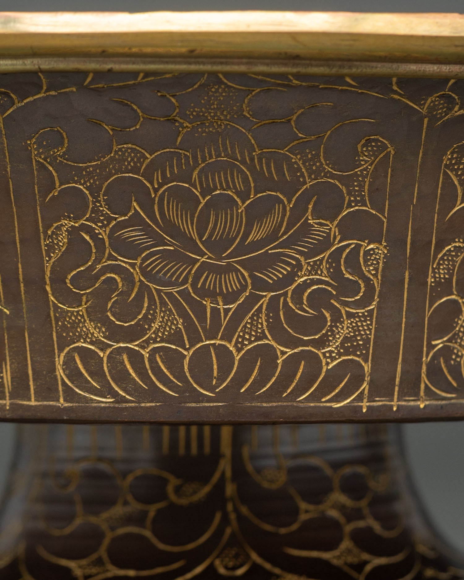 Dzambhala Offering Bowl | Handcrafted Copper Art from Nepal