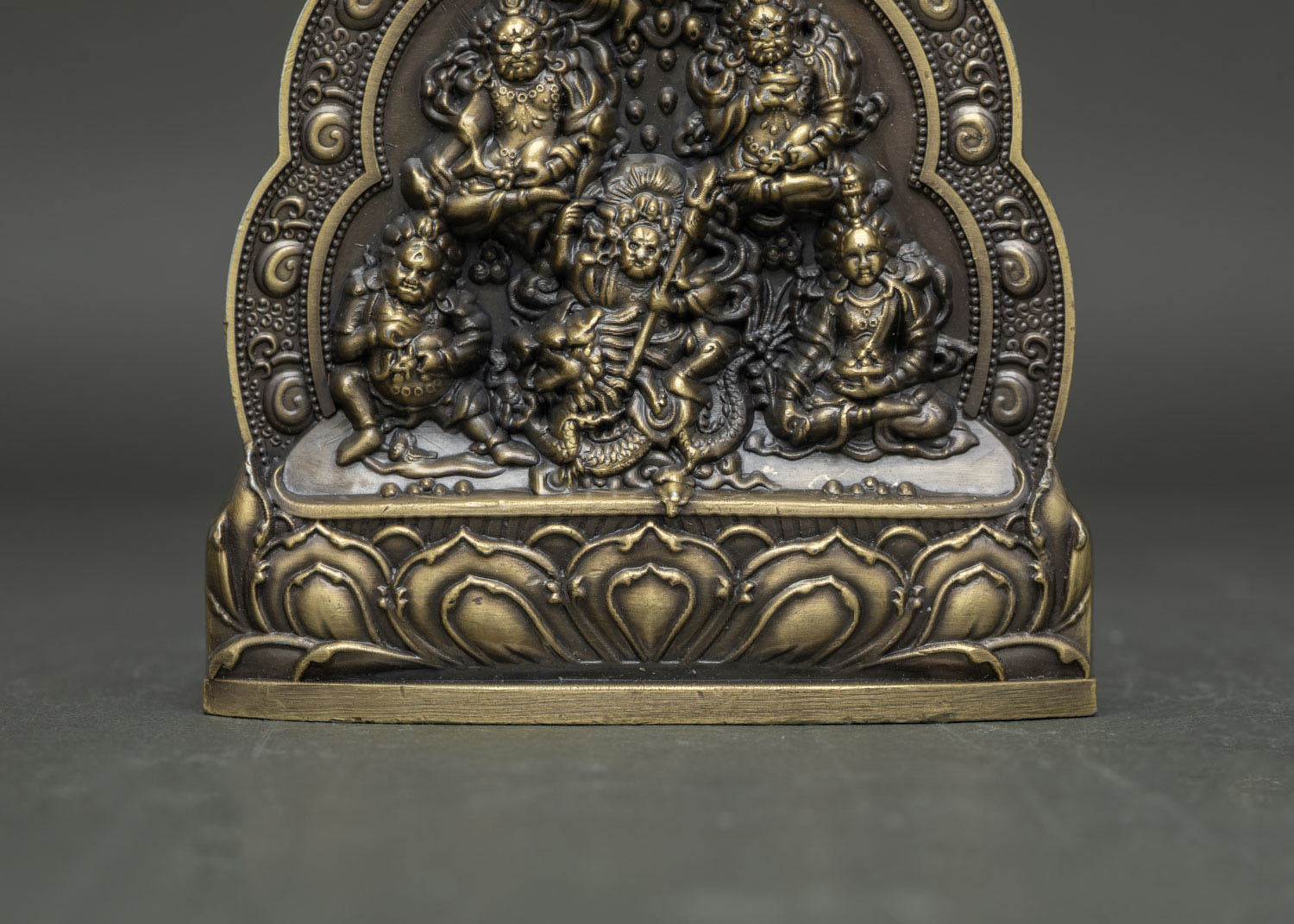 Dzambhala Offering Bowl | Handcrafted Copper Art from Nepal