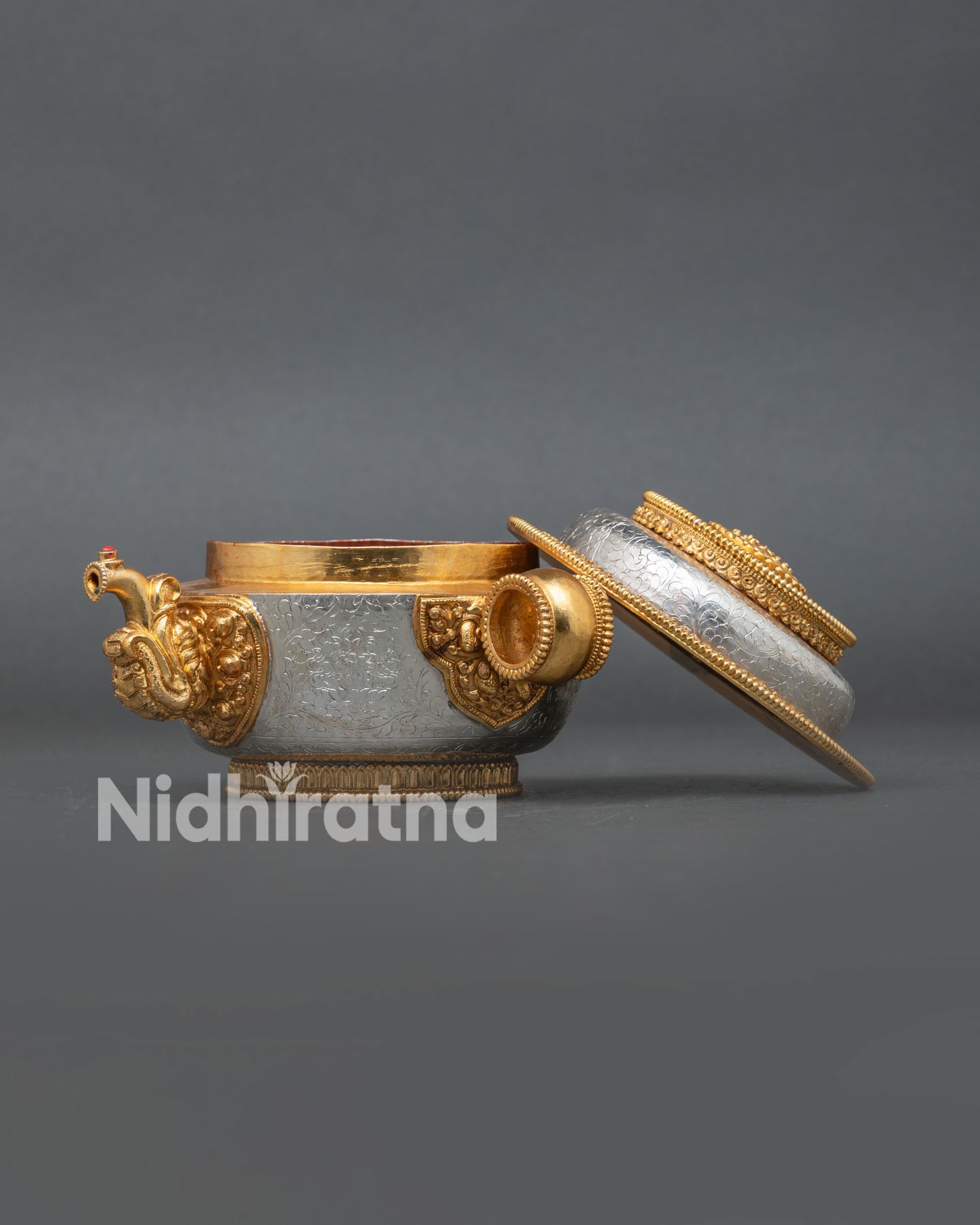 Torjang Plate Set | Tibetan Ritual Offering Plates
