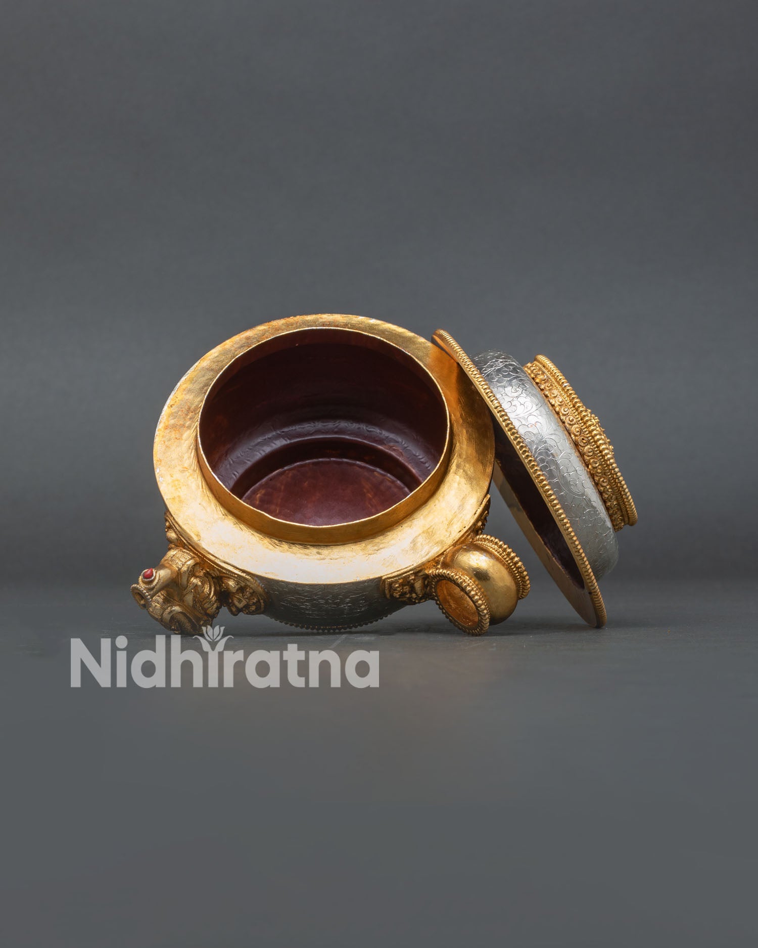 Torjang Plate Set | Tibetan Ritual Offering Plates