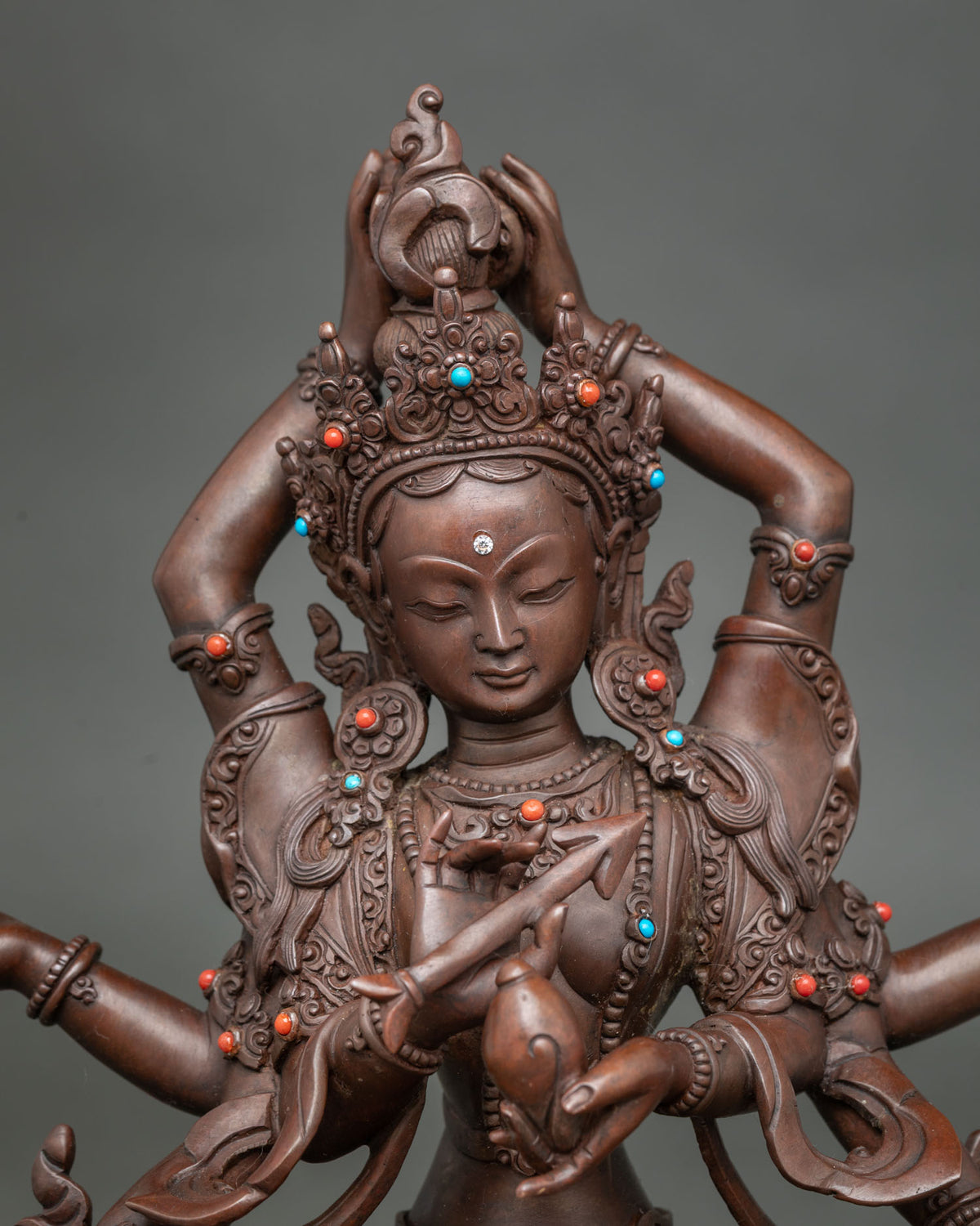 21 Tara Statue Set | Emanations of Tara from Surya Gupta Tradition