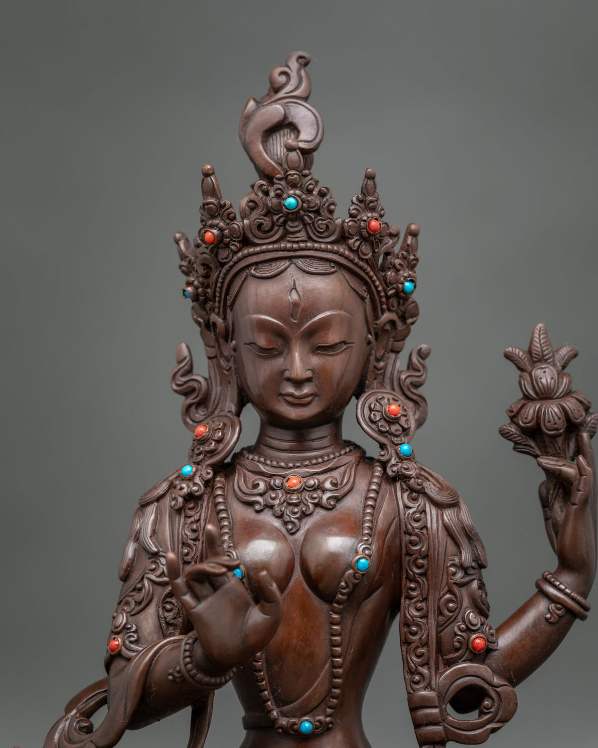 21 Tara Statue Set | Emanations of Tara from Surya Gupta Tradition