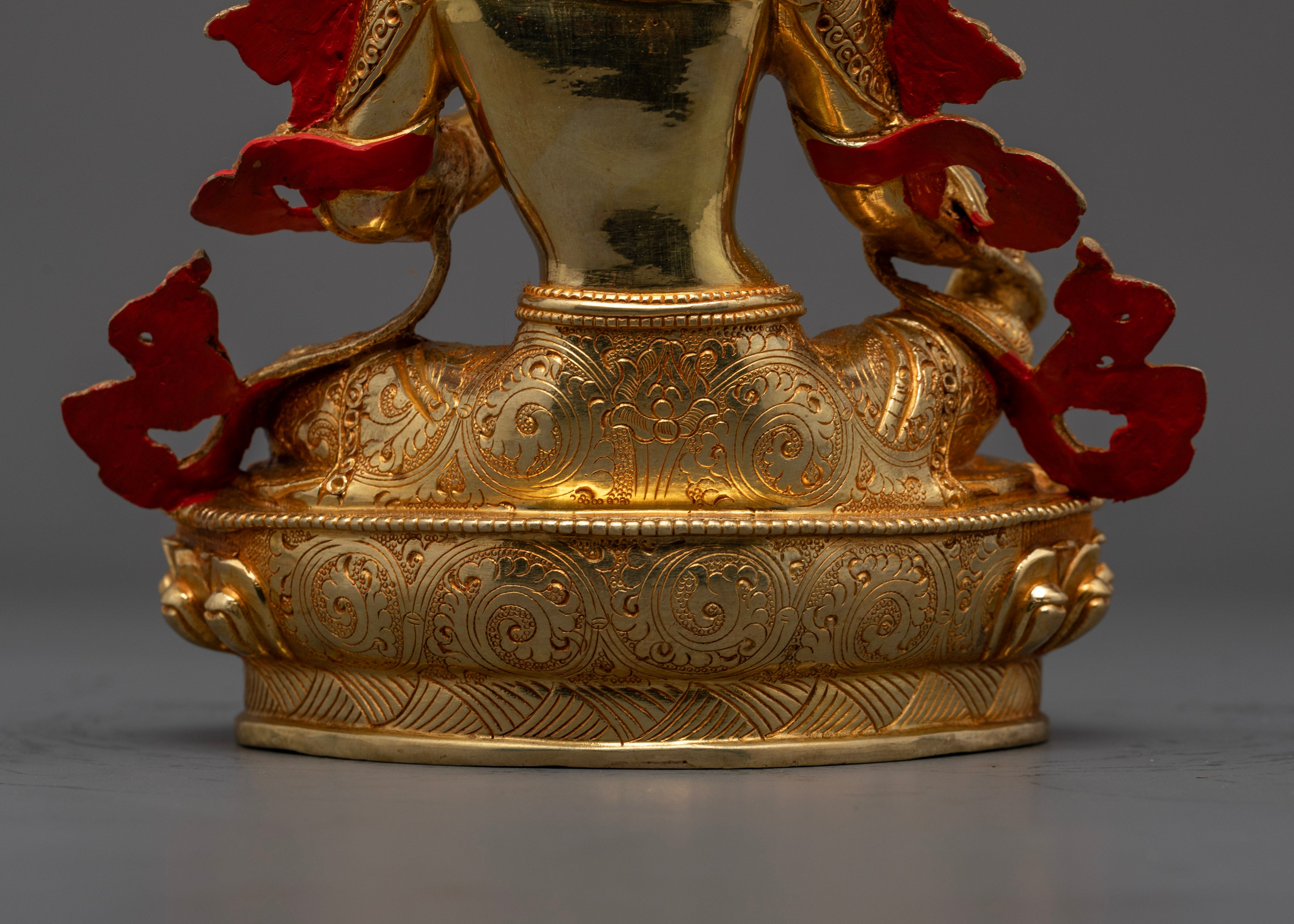21 Tara Goddess Tree Statue: Divine Compassion & Serenity