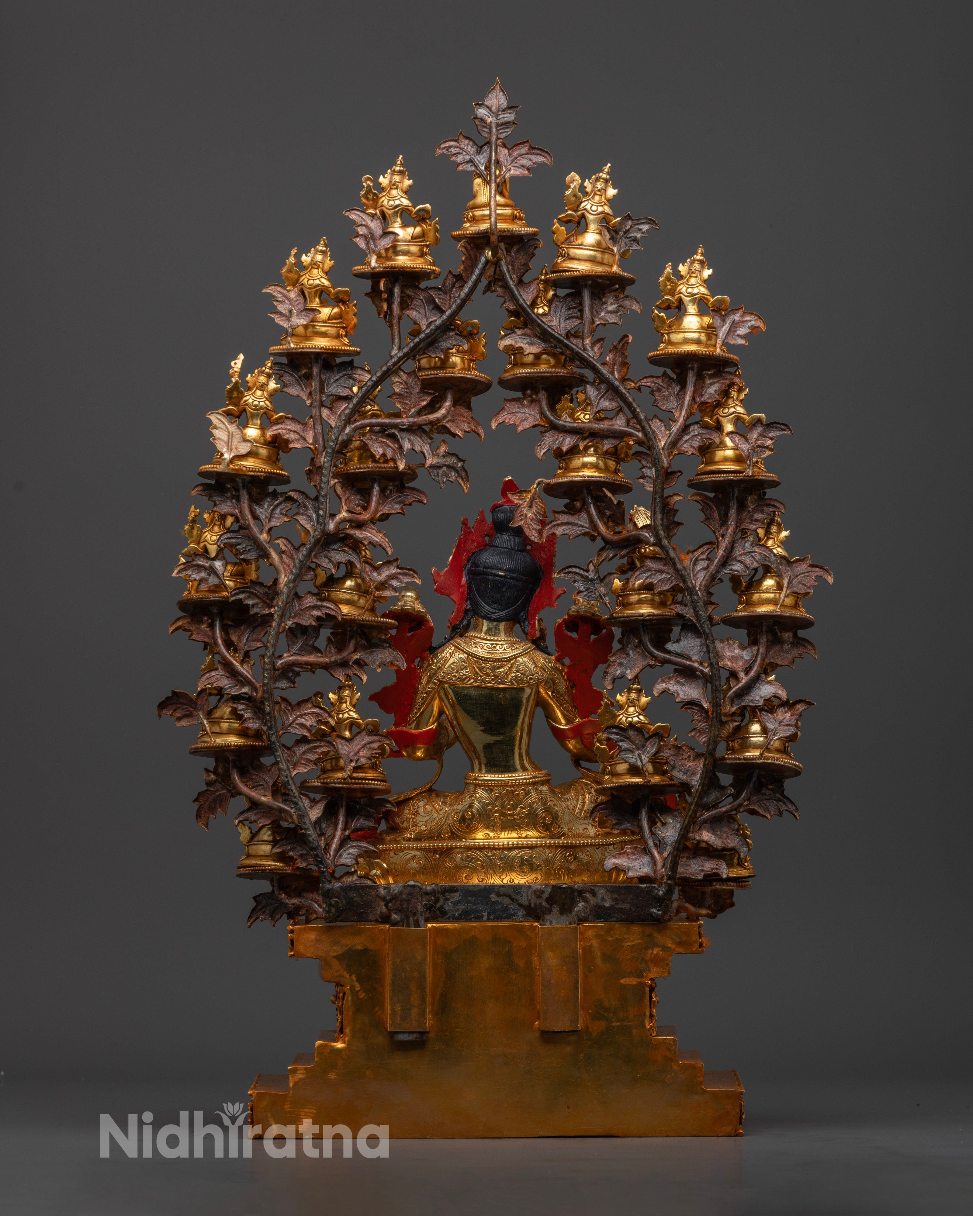 21 Tara Goddess Tree Statue: Divine Compassion & Serenity