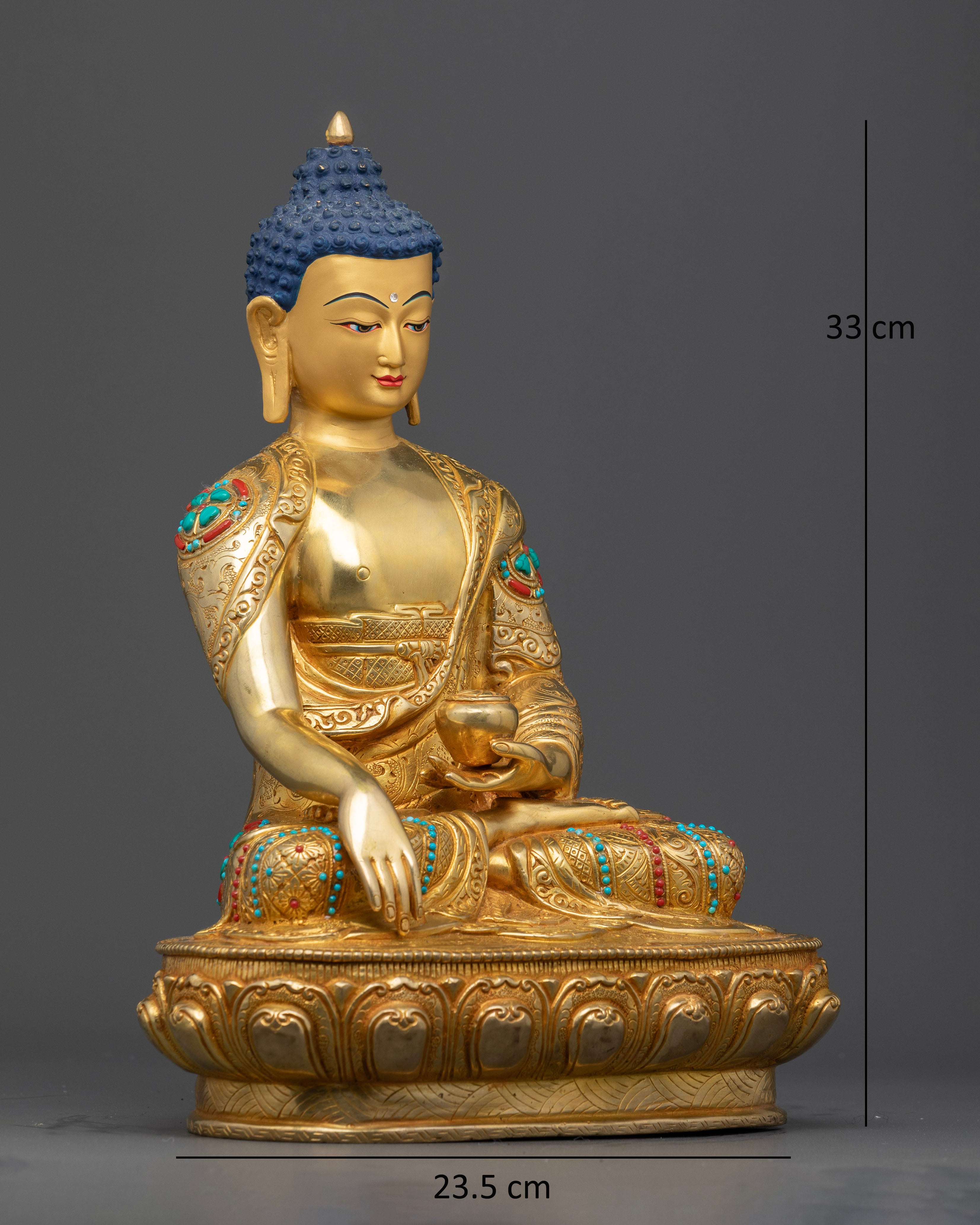 The Serenity of Shakyamuni: Handcrafted Budd