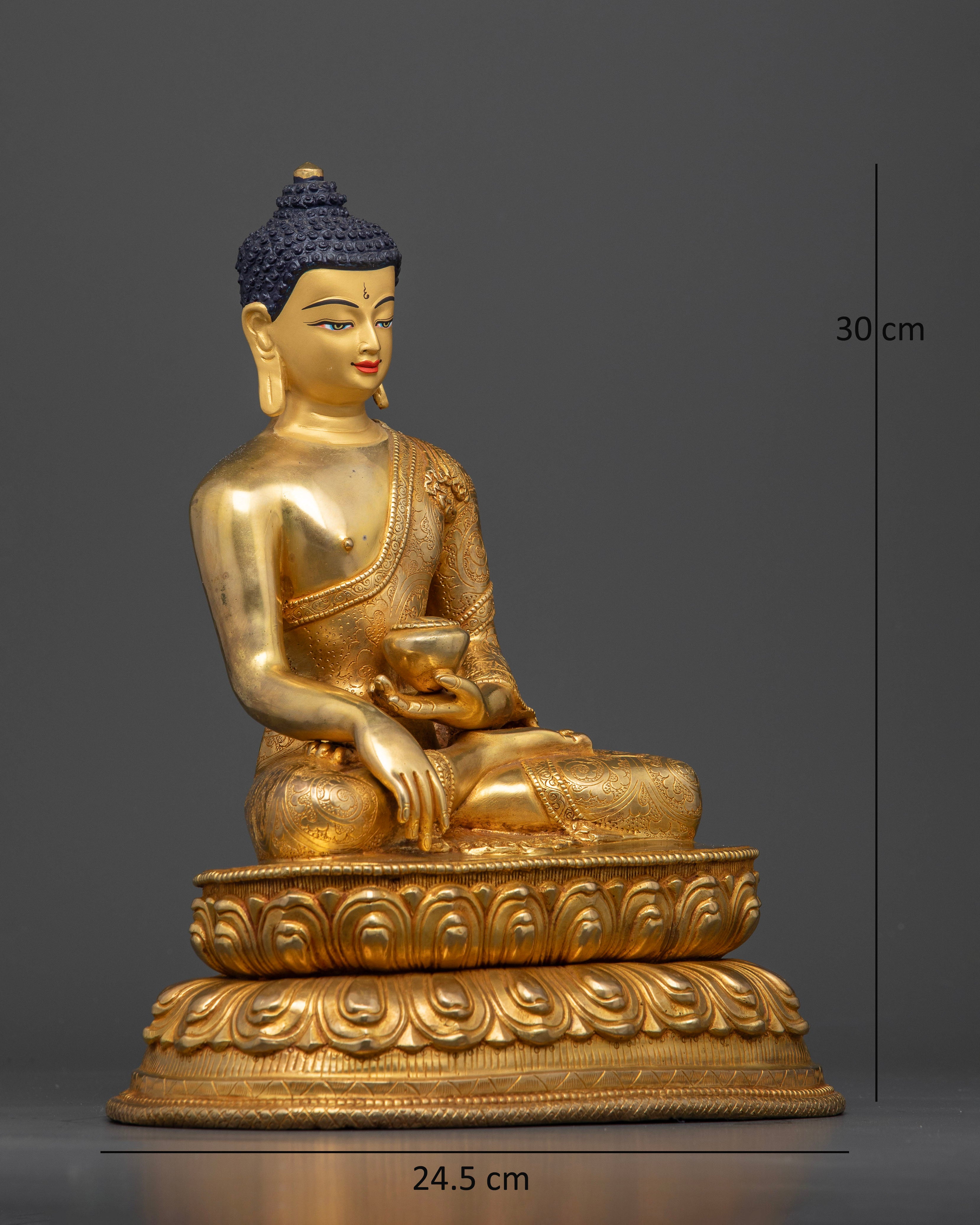 Buddha Shakyamuni Statue - Embodiment of Enlightenment and Compassion