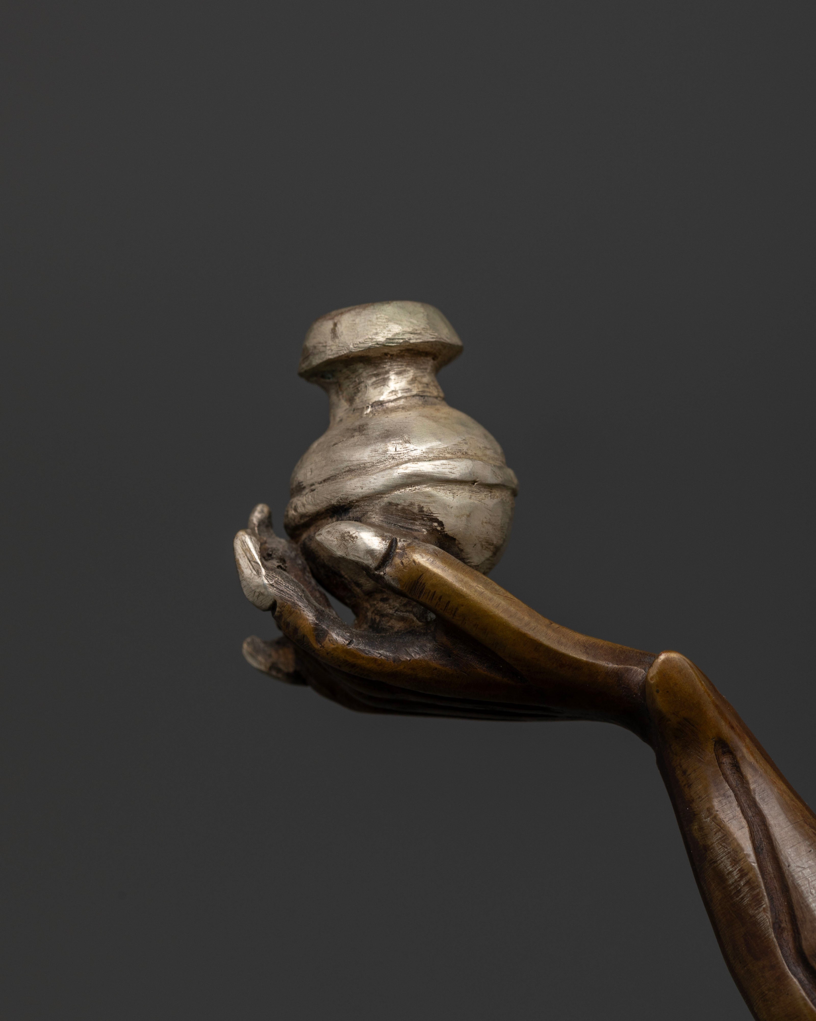 Symbol of Impermanence & Transformation: Cittipati Statue