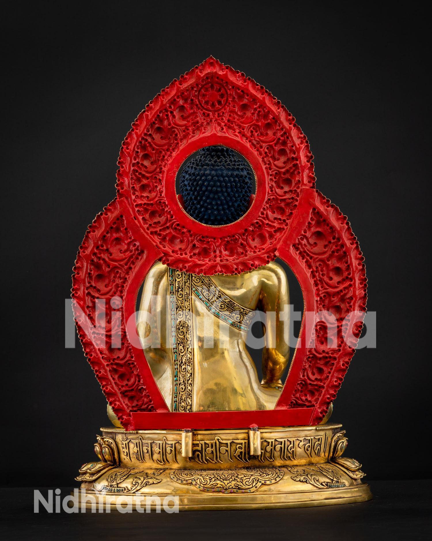 Revered Shakyamuni Buddha Statue Representing Perfect Enlightenment