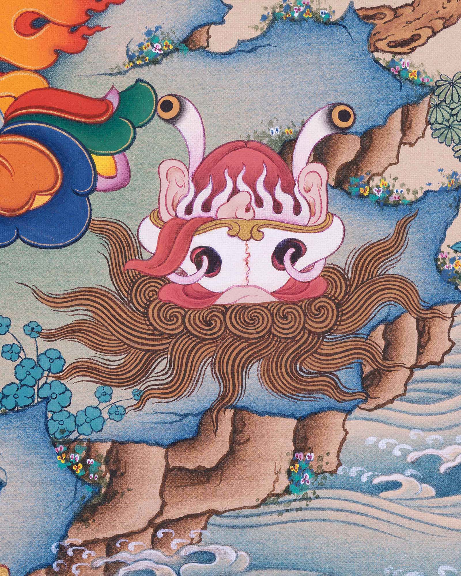 Dorje Phagmo Thangka Print