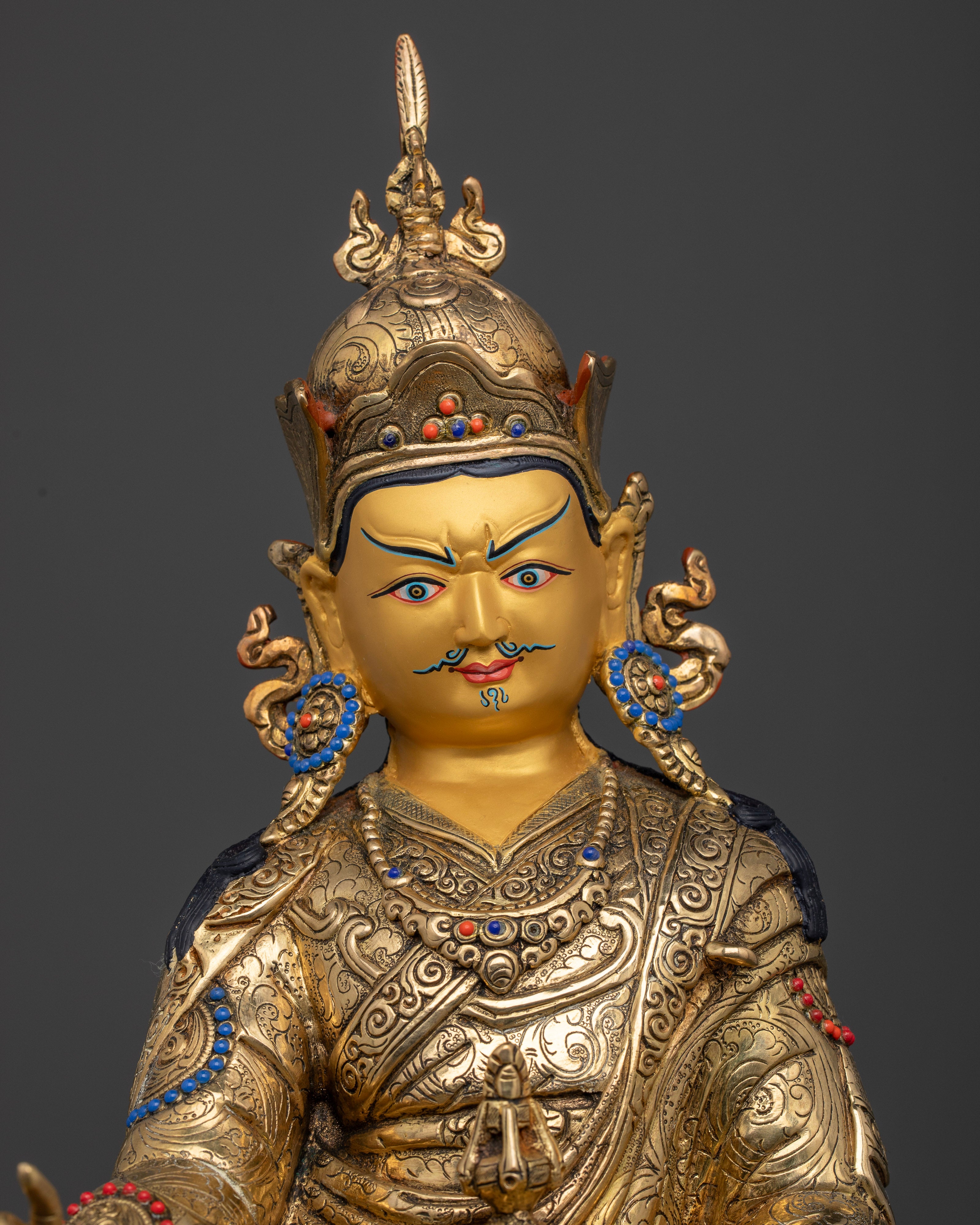 The Sacred Protector: Guru Rinpoche Statue