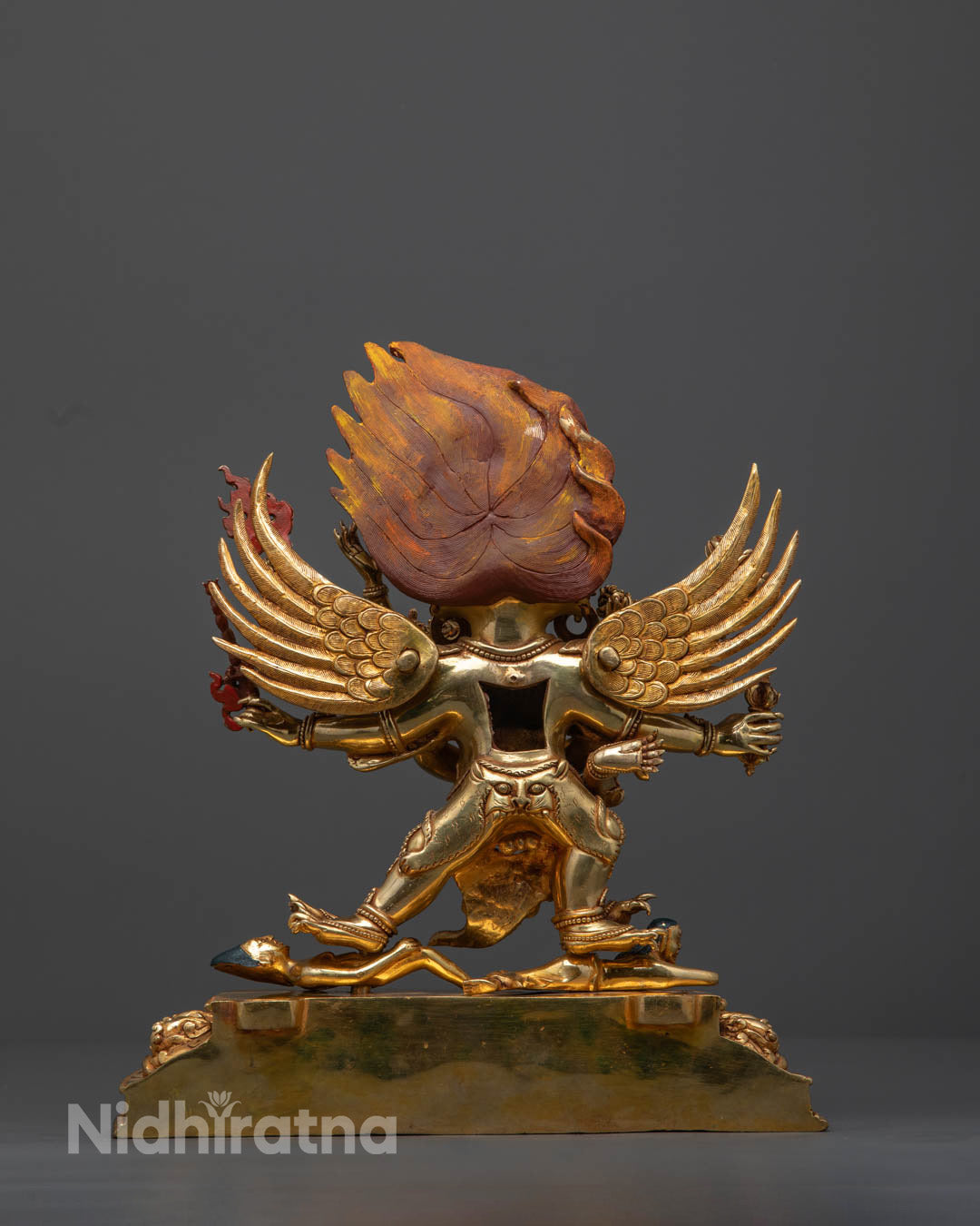 Vajrakilaya Statue | Sacred Hand-Carved Buddhist Sculpture