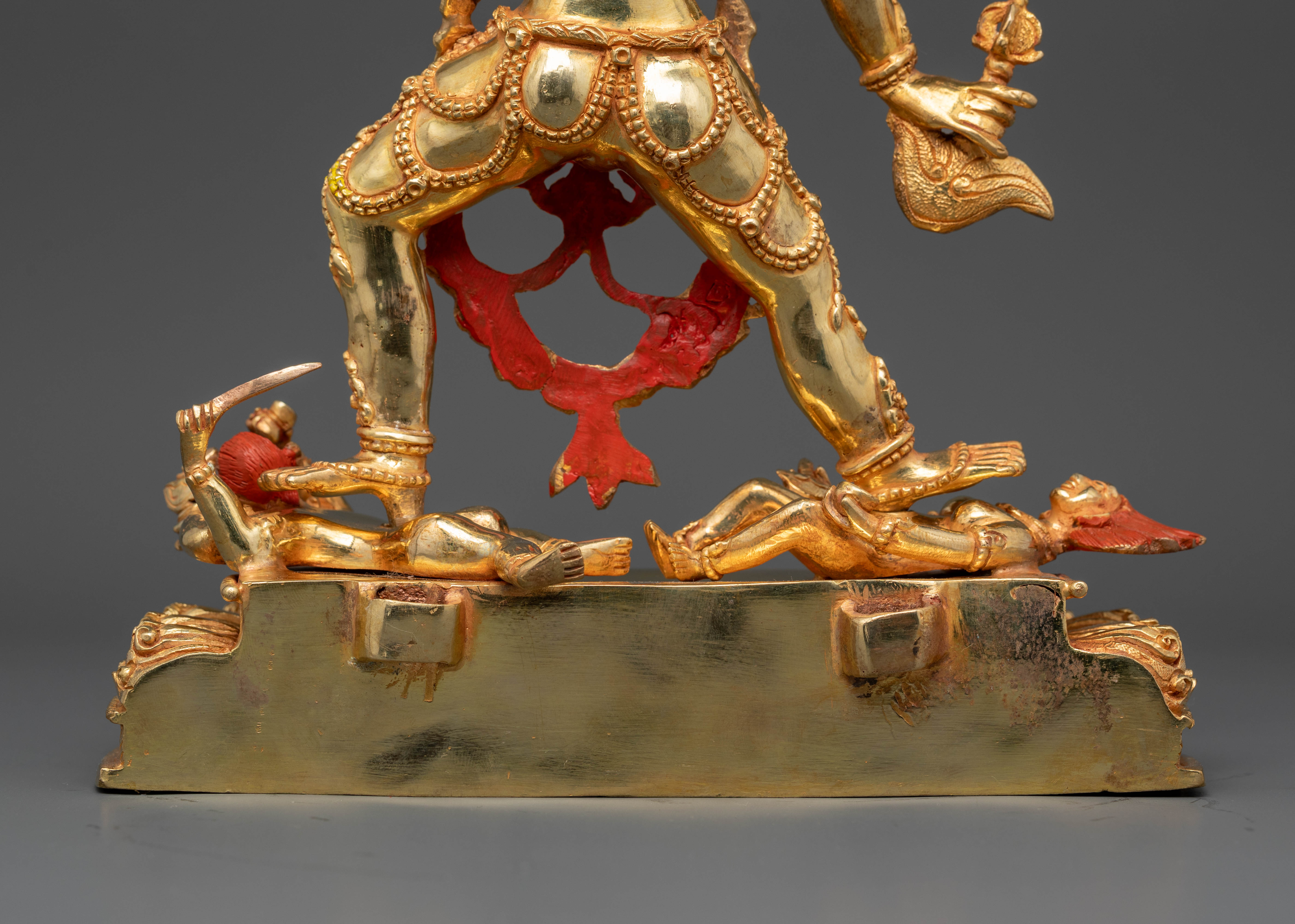 Gold Gilded Vajrayogini Statue for Buddhist Practice