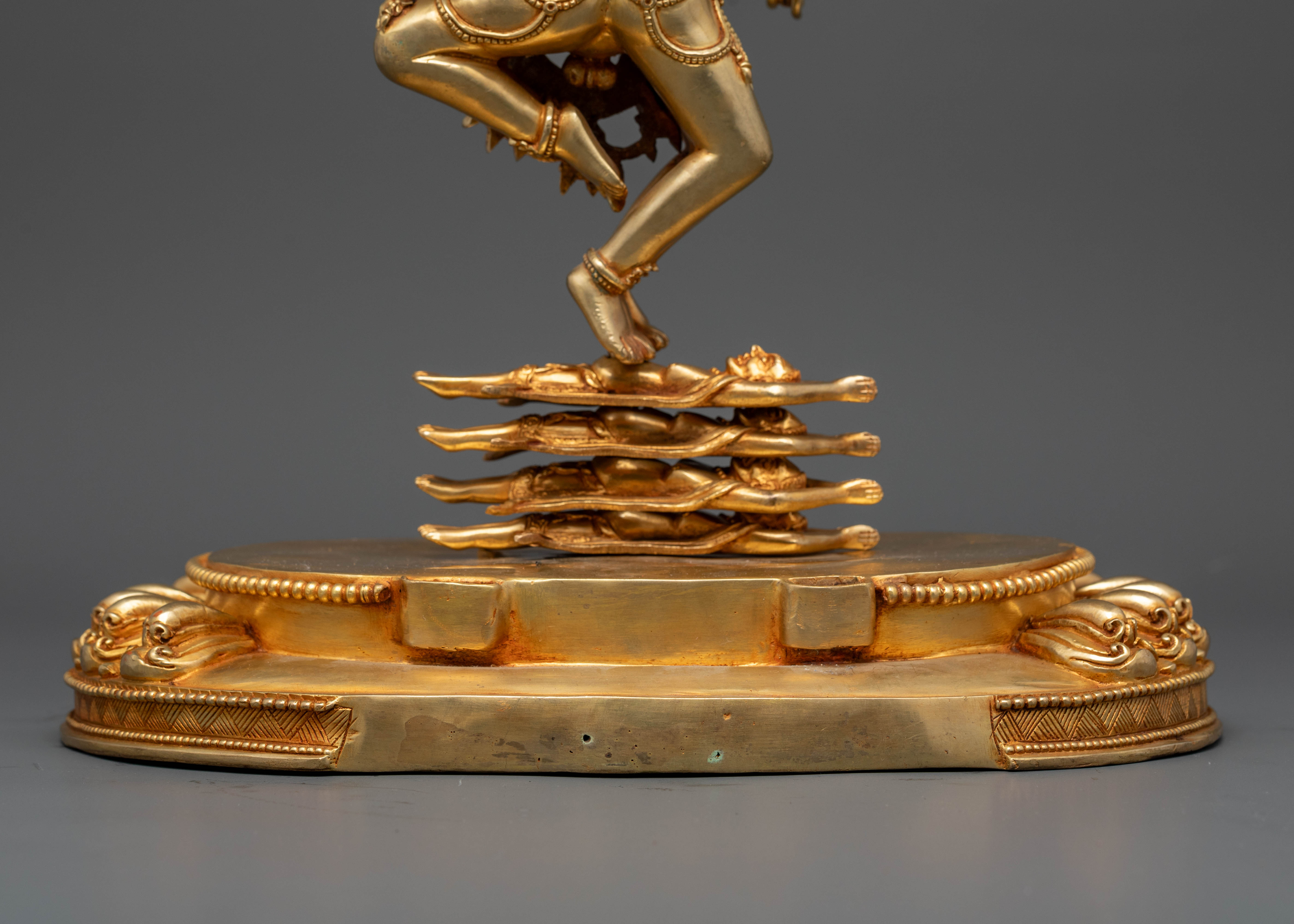 Handmade Hevajra Statue: Ideal for Devotional Spaces