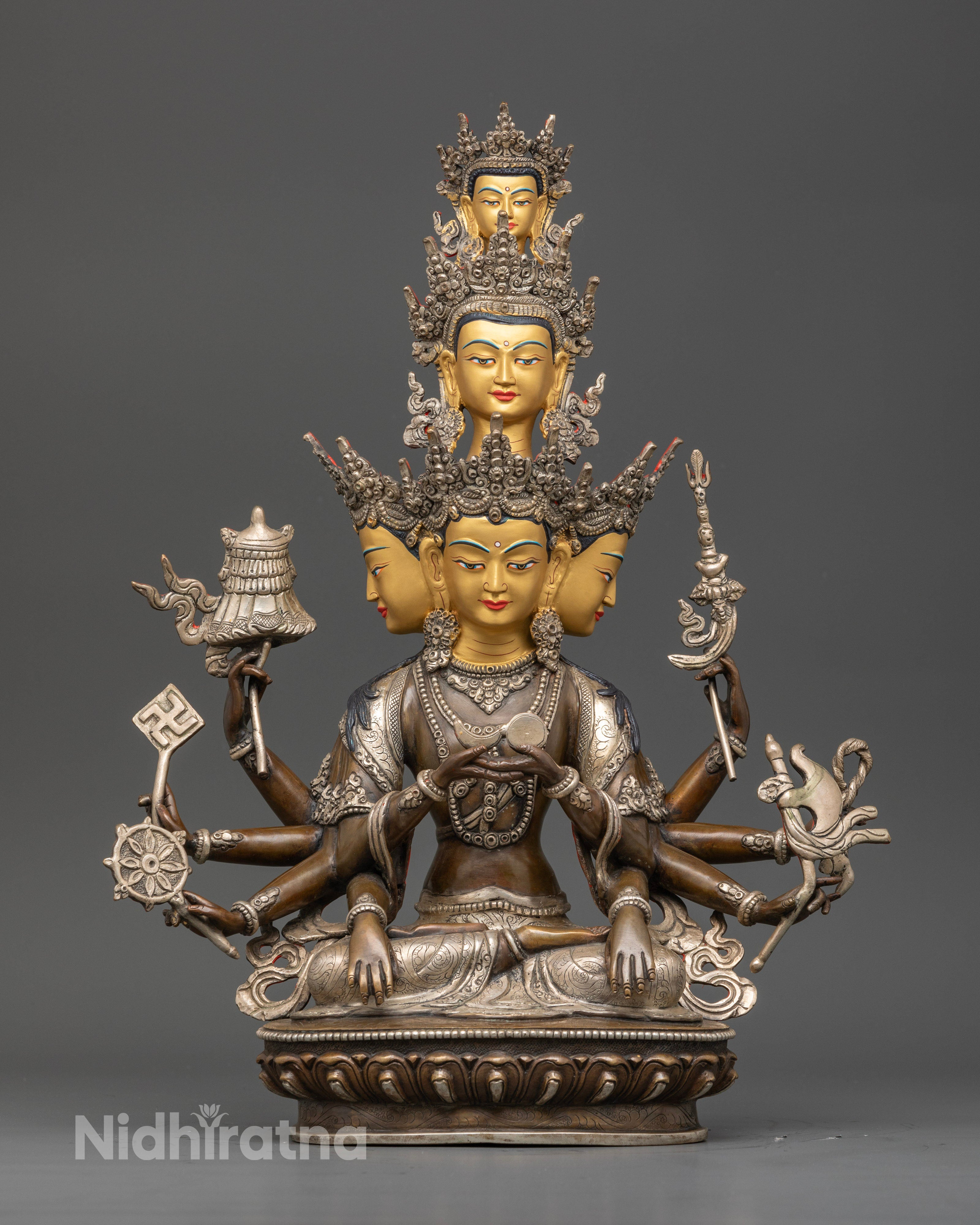 Mahamanjushri Statue: A Timeless Representation of Wisdom