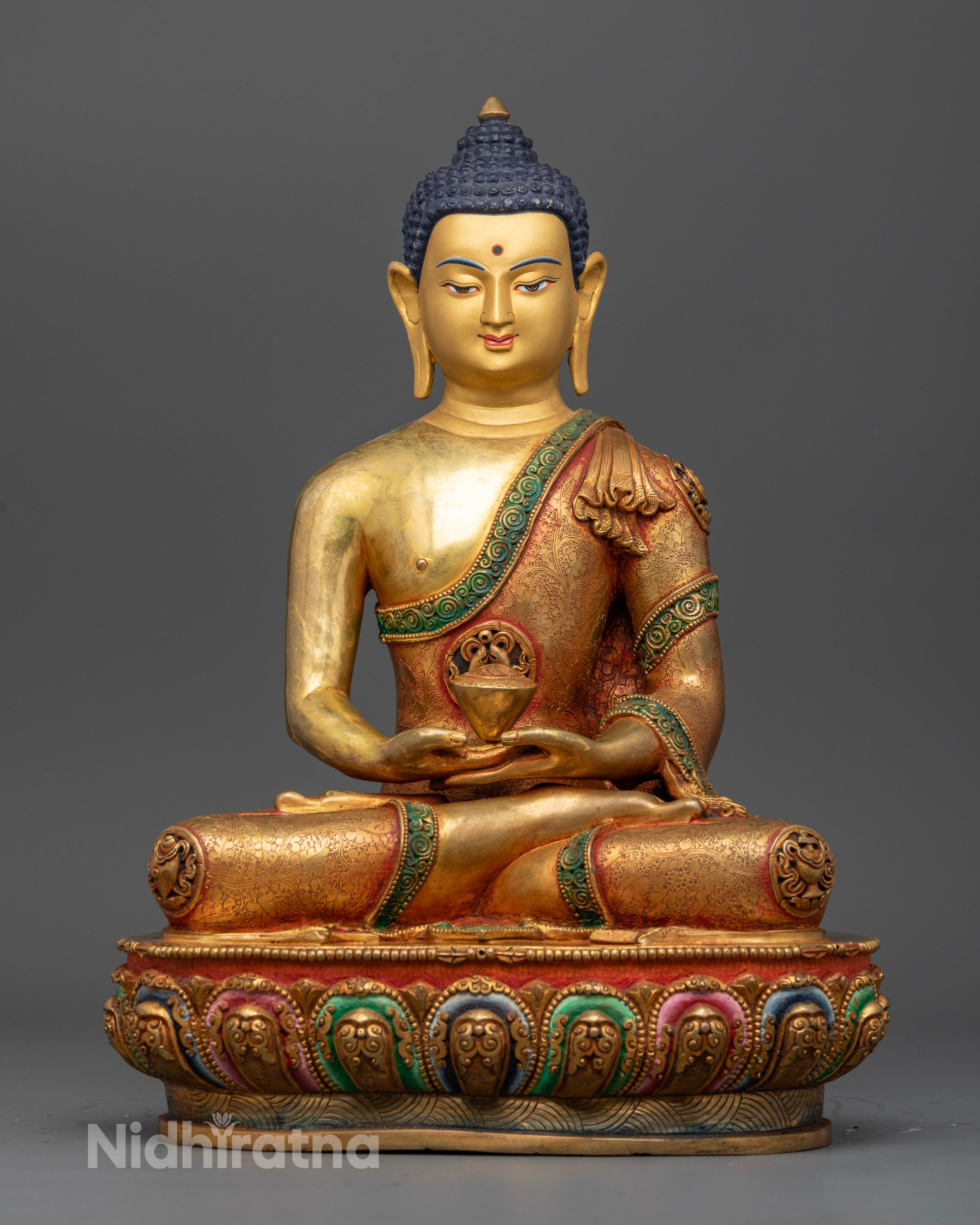 Decorative Amitabha Buddha Statue for Spiritual Spaces