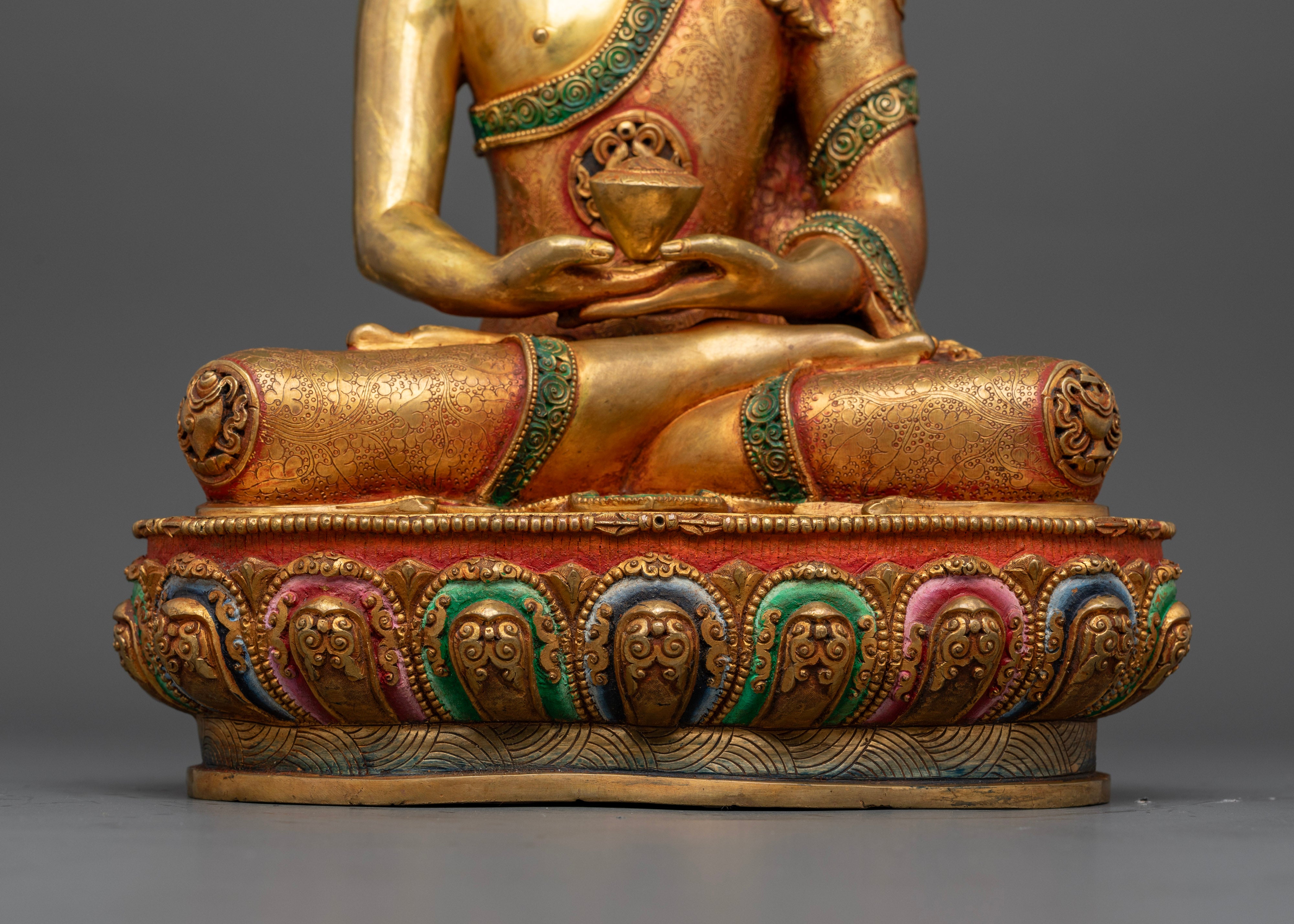 Decorative Amitabha Buddha Statue for Spiritual Spaces