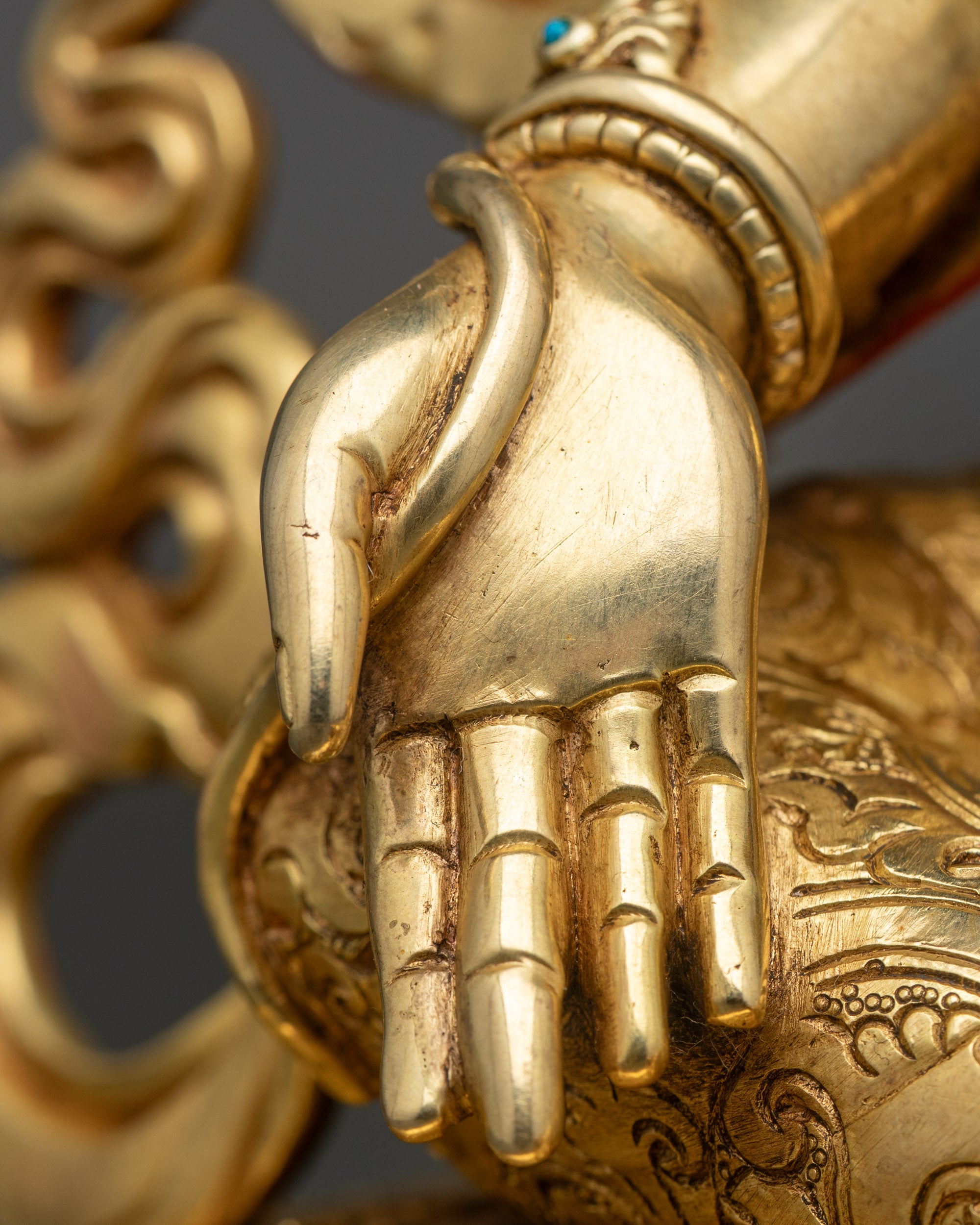 Green Tara Statue from Nepal | Inspire Devotion and Inner Peace