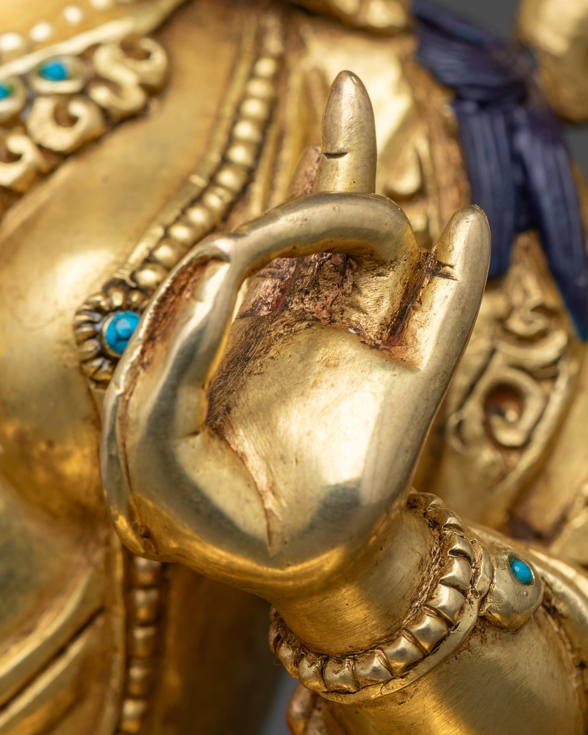 Green Tara Meditation Statue | Goddess of Compassion Sculpture