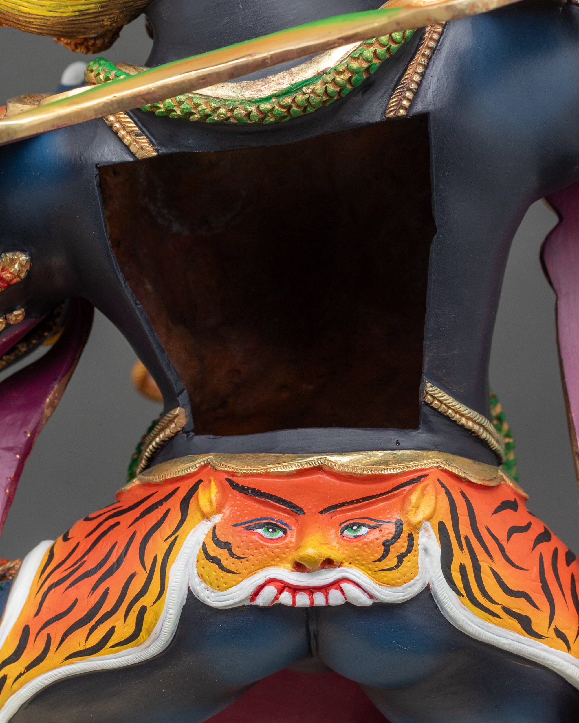 Wrathful Vajrapani – Spiritual Power & Protection Sculpture