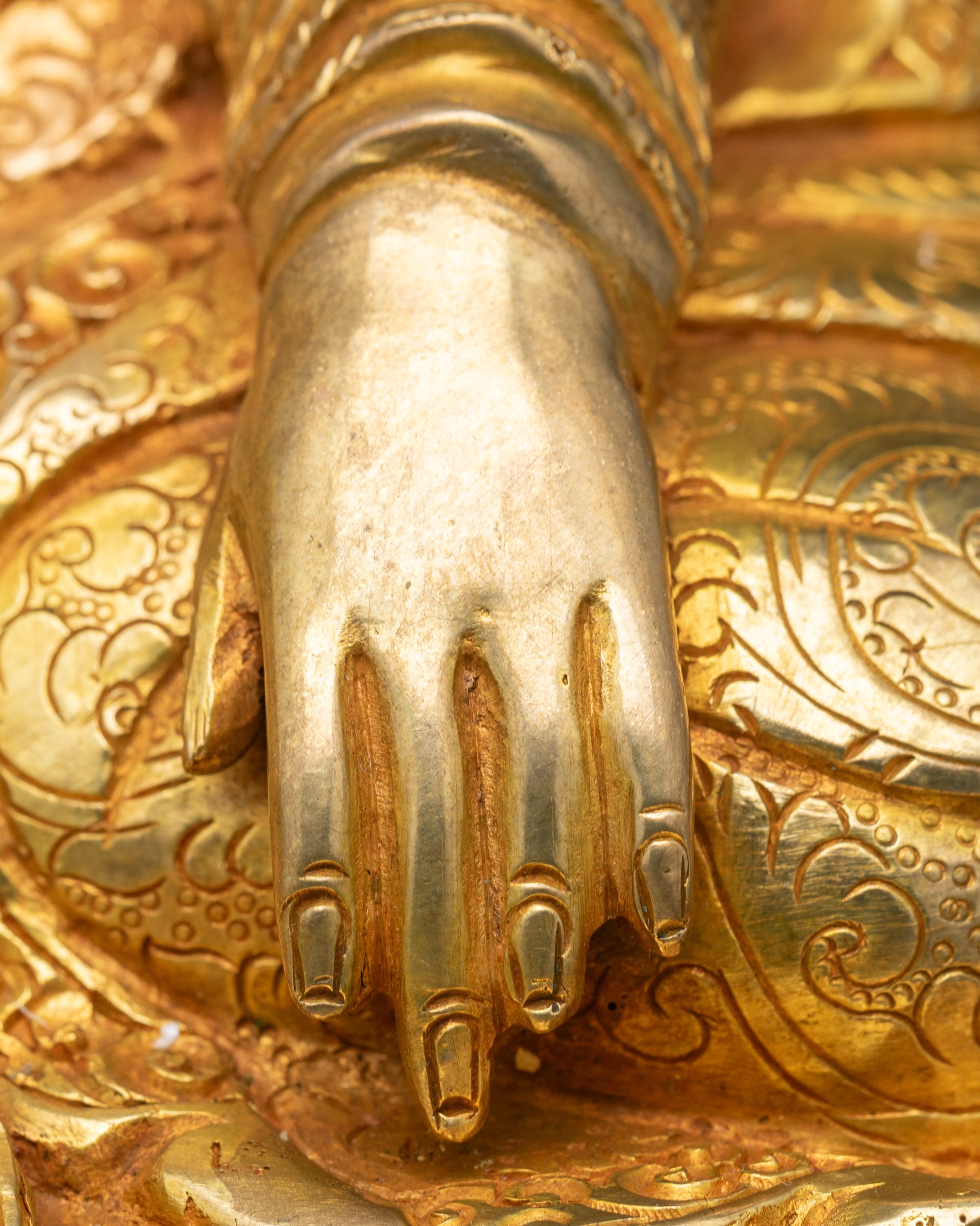 2nd Karmapa Karma Pakshi – Handmade Tibetan Guru Sculpture