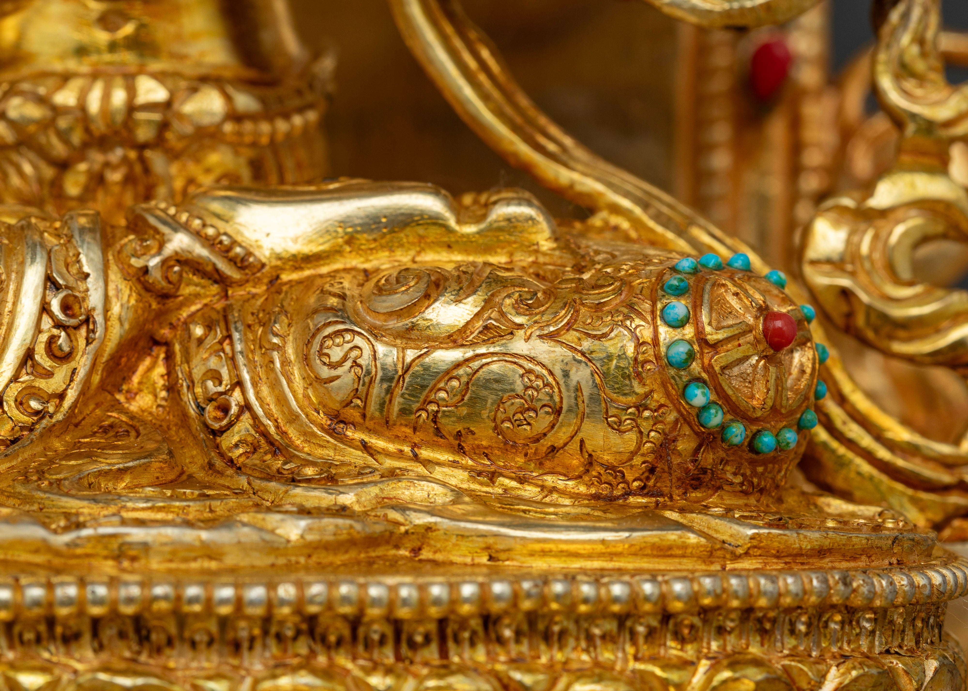 White Tara Enthroned