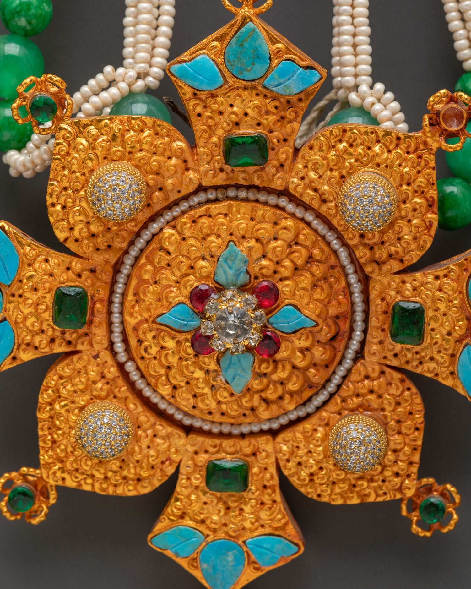 Tibetan Ghau Mala Locket - Sacred Buddhist Necklace