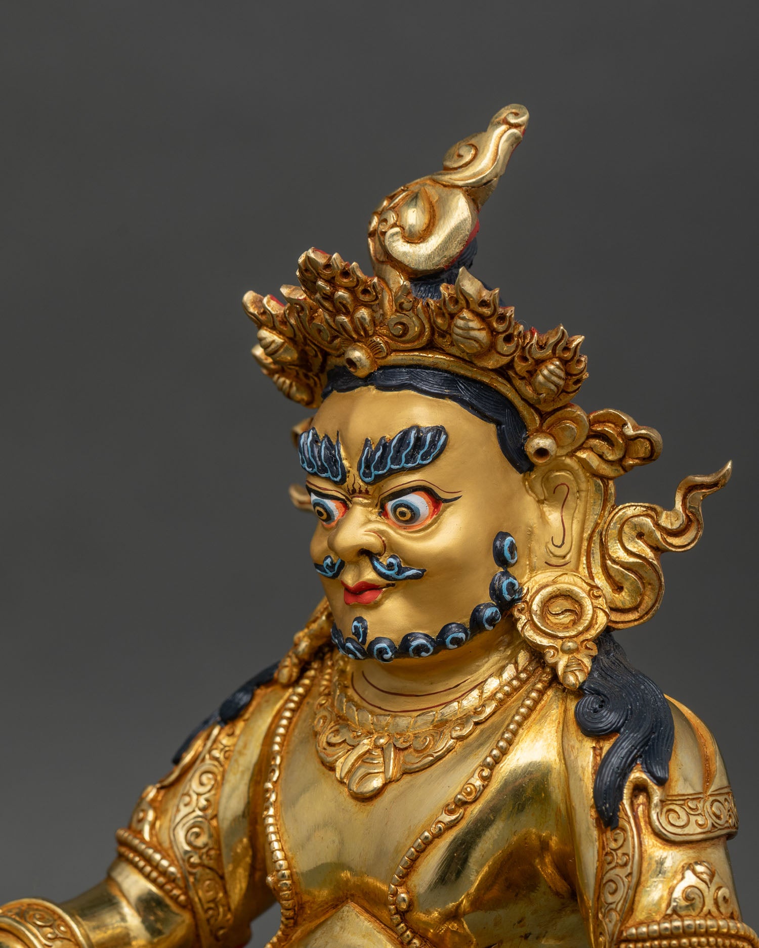 Dzambhala Statue | Himalayan Buddhist Wealth Deity