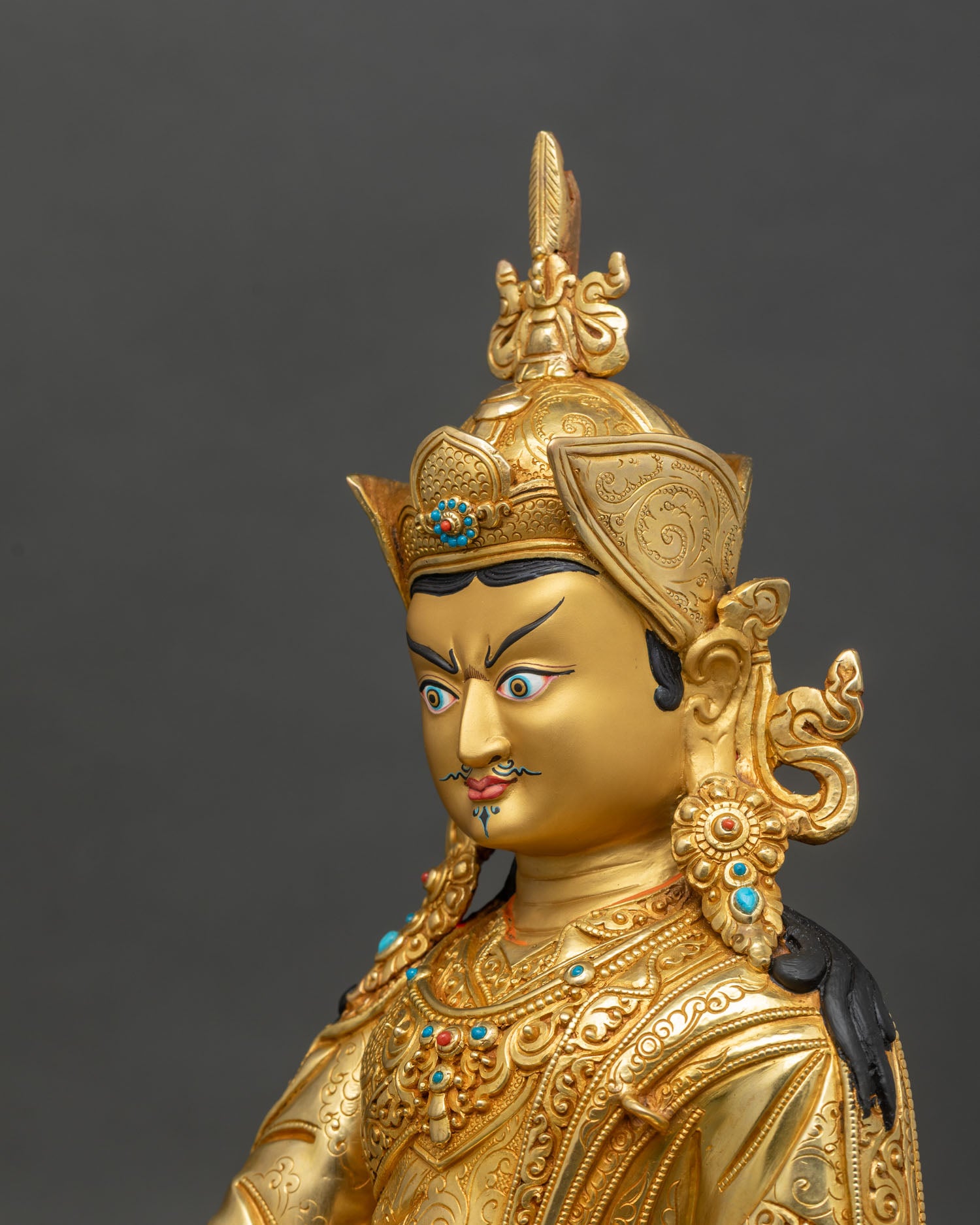 Guru Rinpoche Statue | Handcrafted in Nepal for Meditation