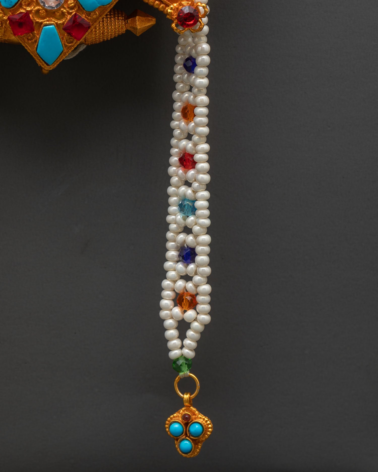 Handmade Ghau Mala - Spiritual Amulet Necklace