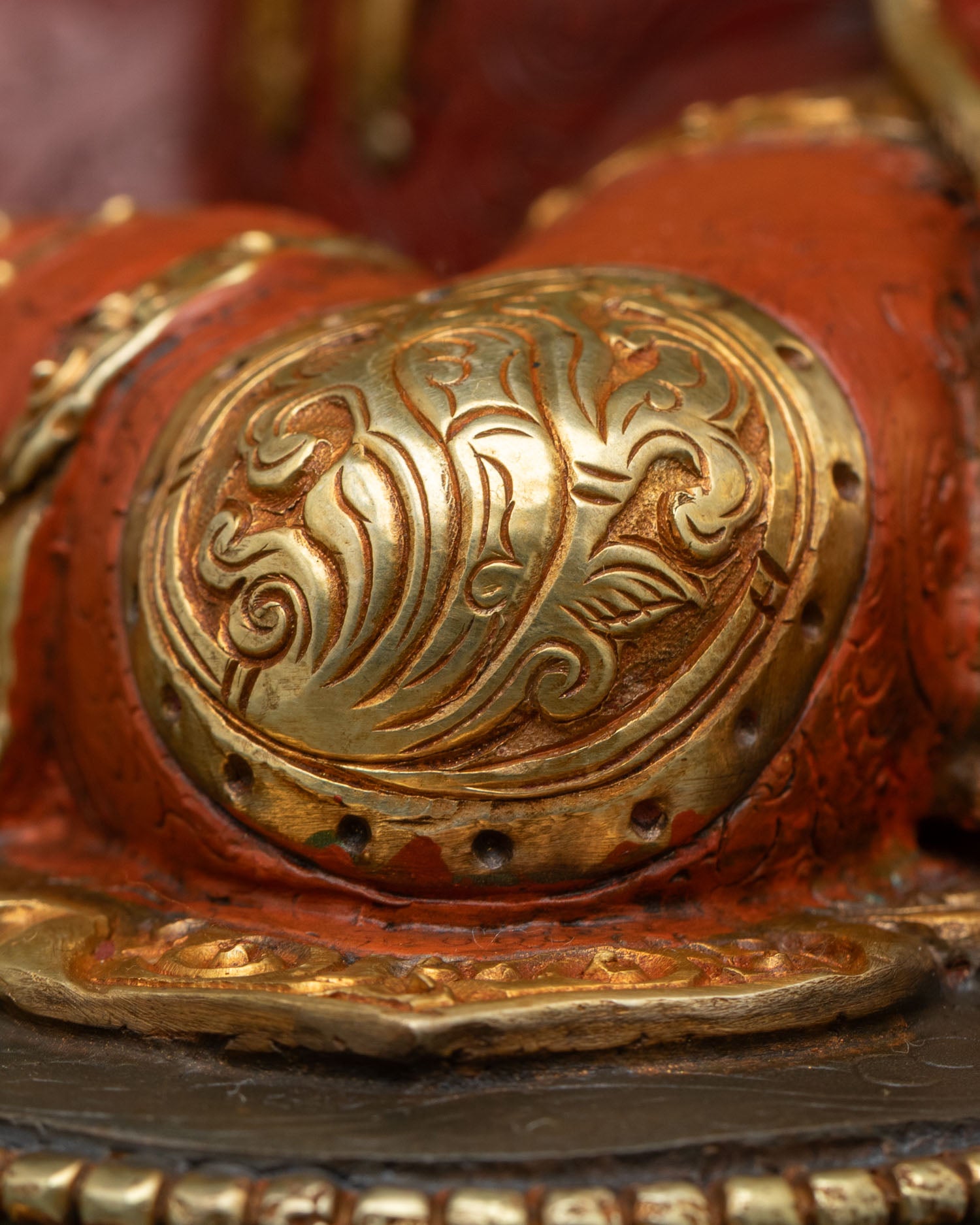 Green Tara Statue | Hand-Painted Nepali Buddhist Art