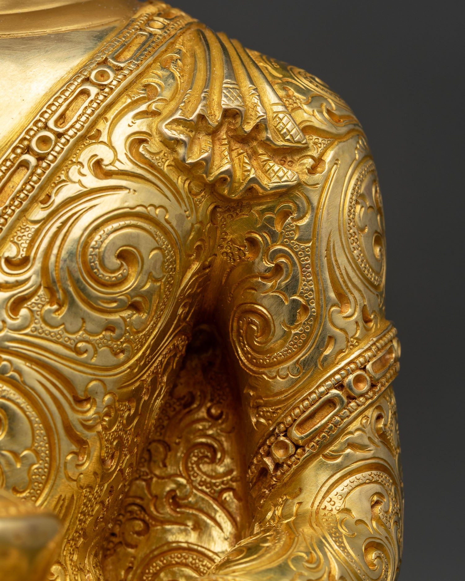 Handmade Amitabha Buddha Statue for Meditation & Mindfulness