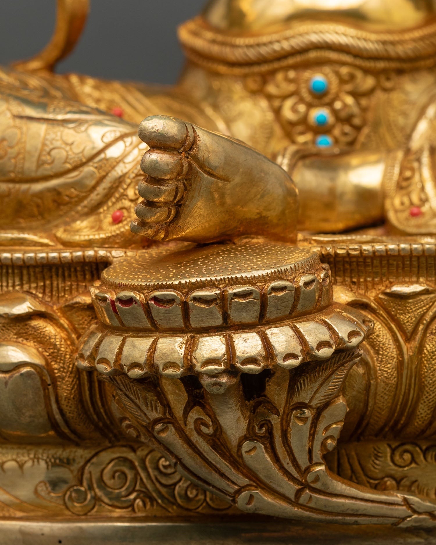 Green Tara Statue | Handcrafted Nepalese Copper Sculpture