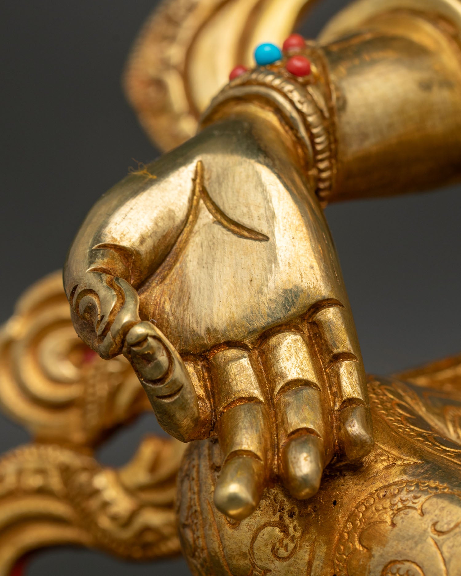 Green Tara Statue | Handcrafted Nepalese Copper Sculpture