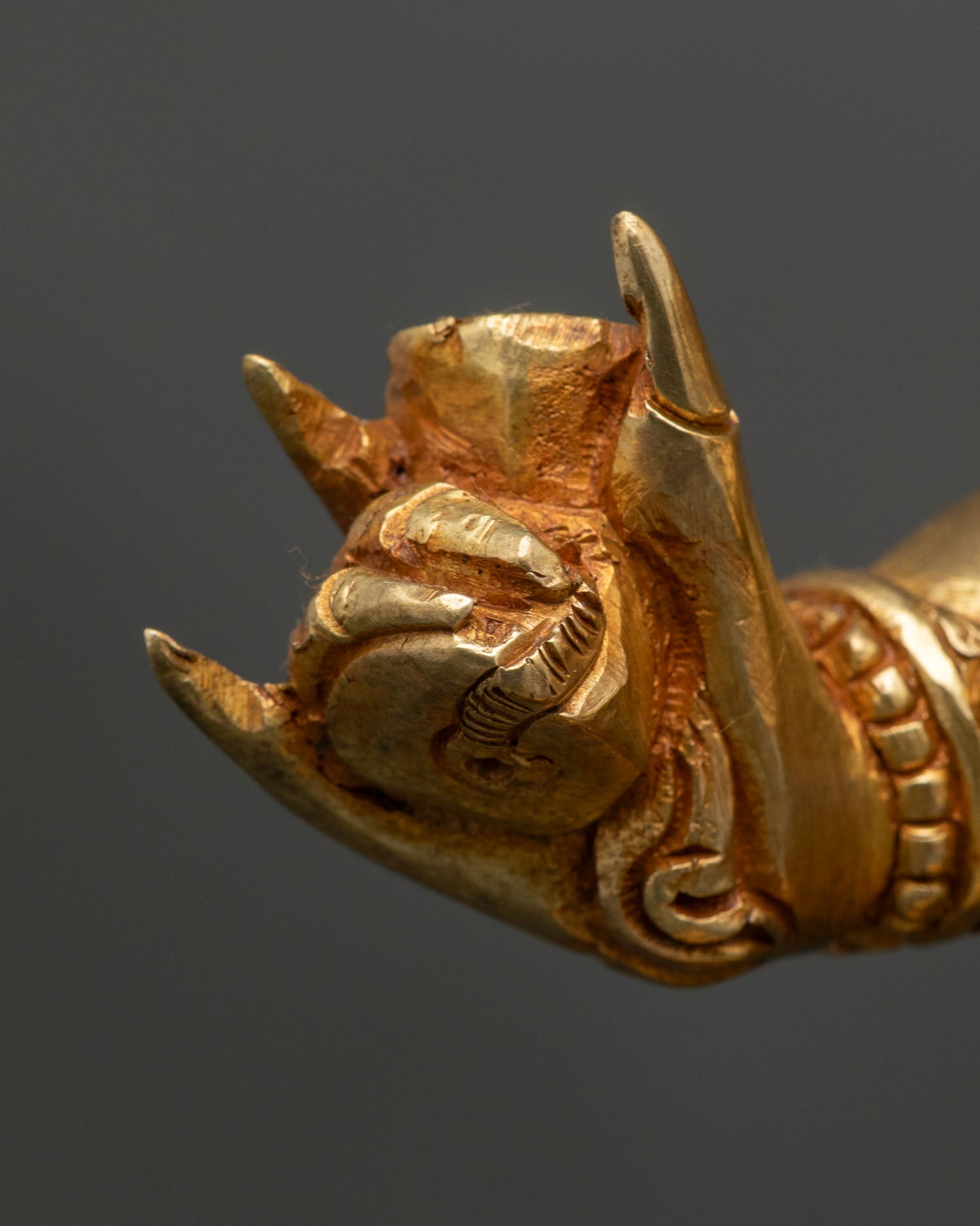 Six Armed Mahakala Copper Statue | Fierce Protector of Dharma