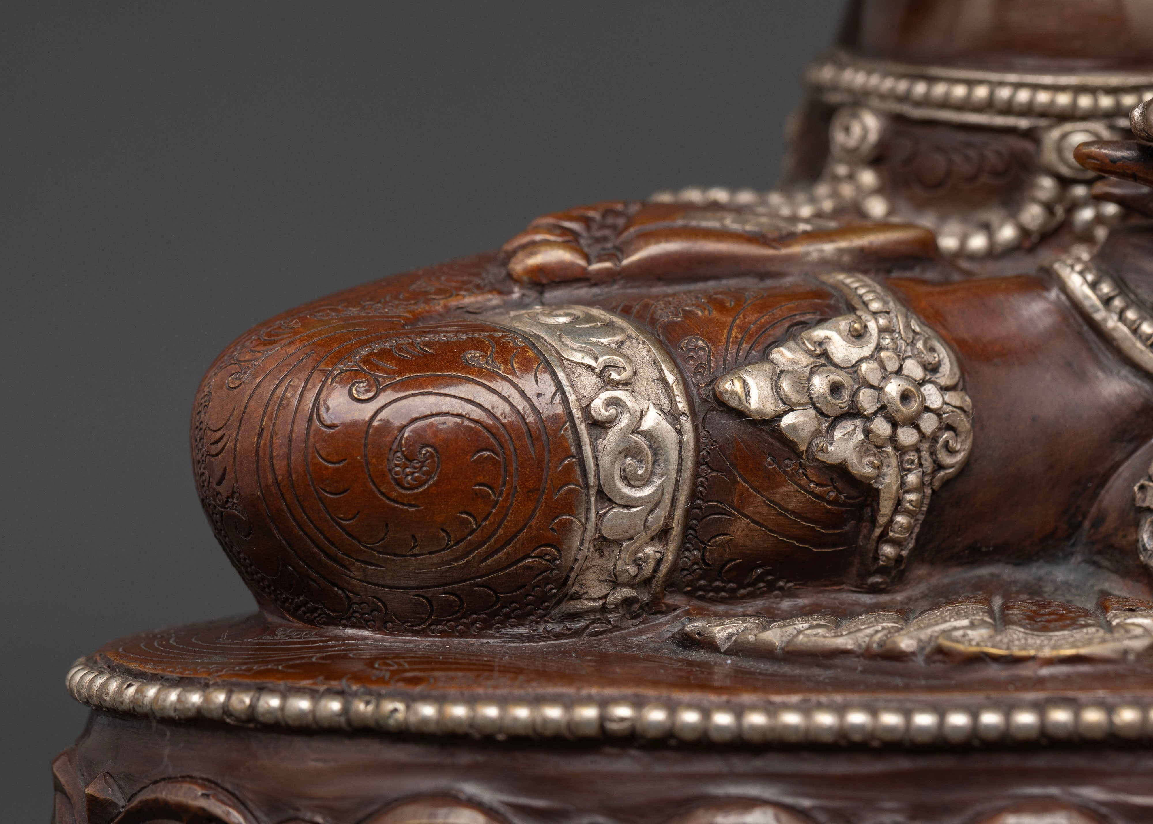 Transcendent Patina: The Oxidized Copper Vajrasattva