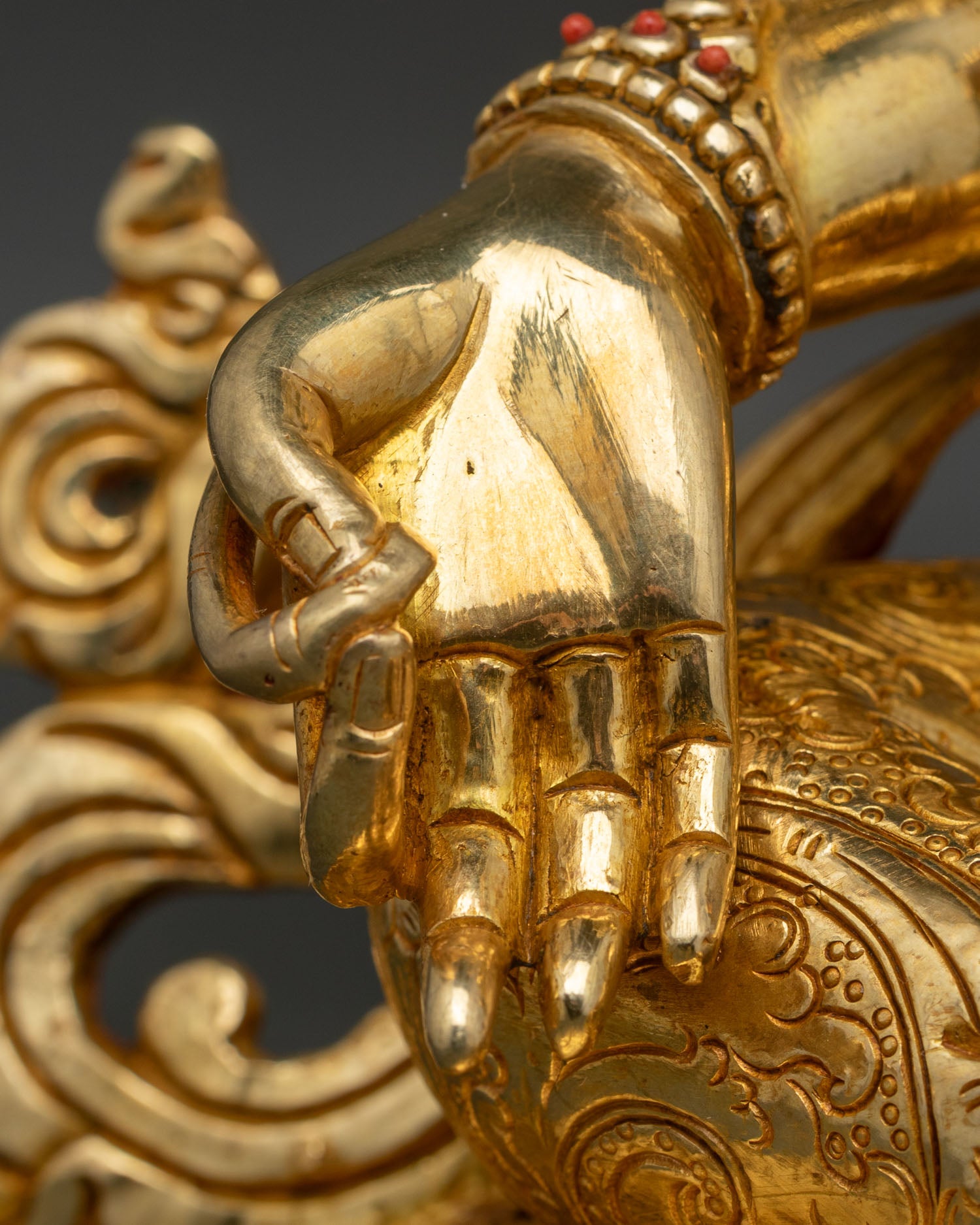Handmade Green Tara Statue | Buddhist Art from Nepal