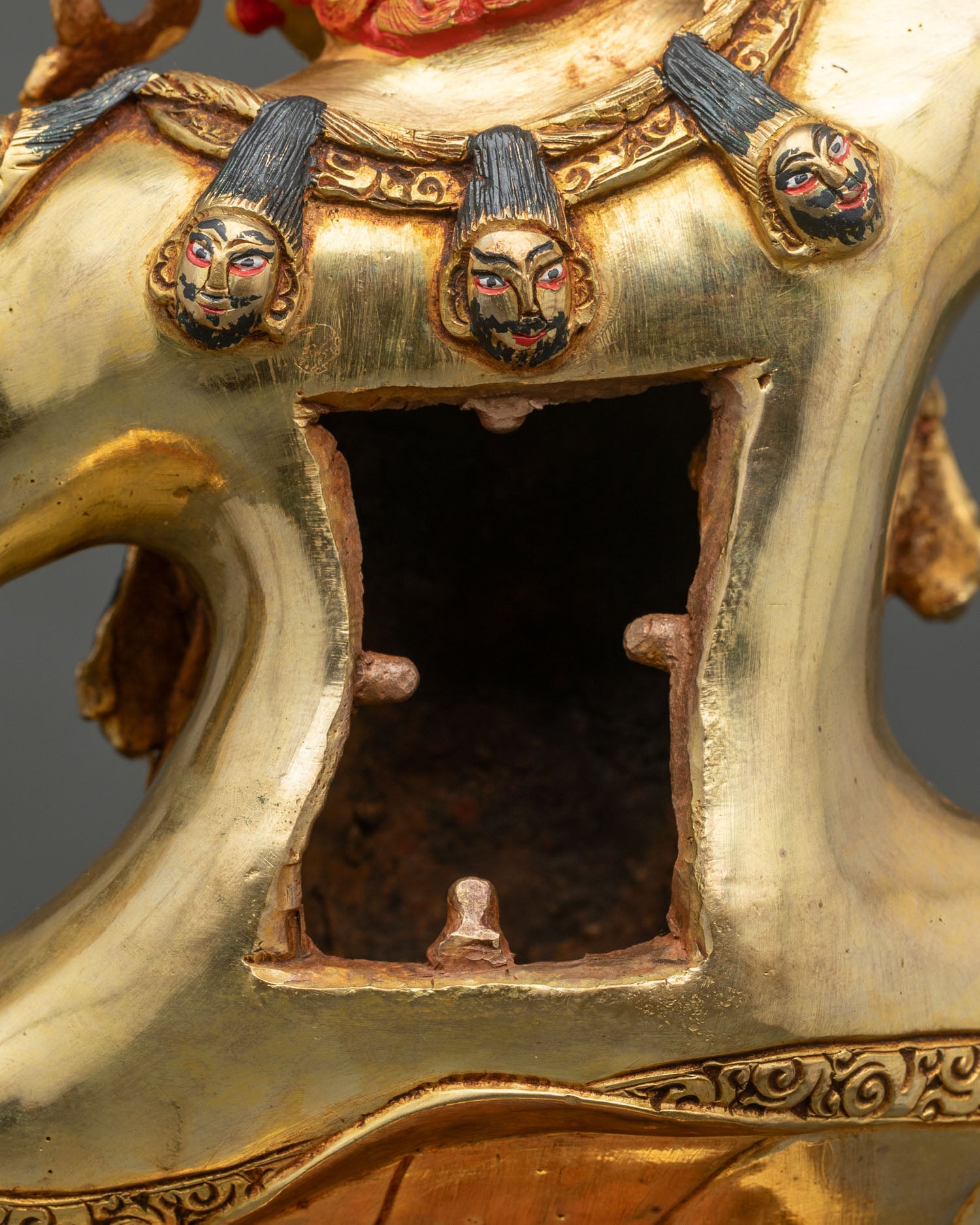 Large Dorje Drolo Statue | Handmade Buddhist Protector