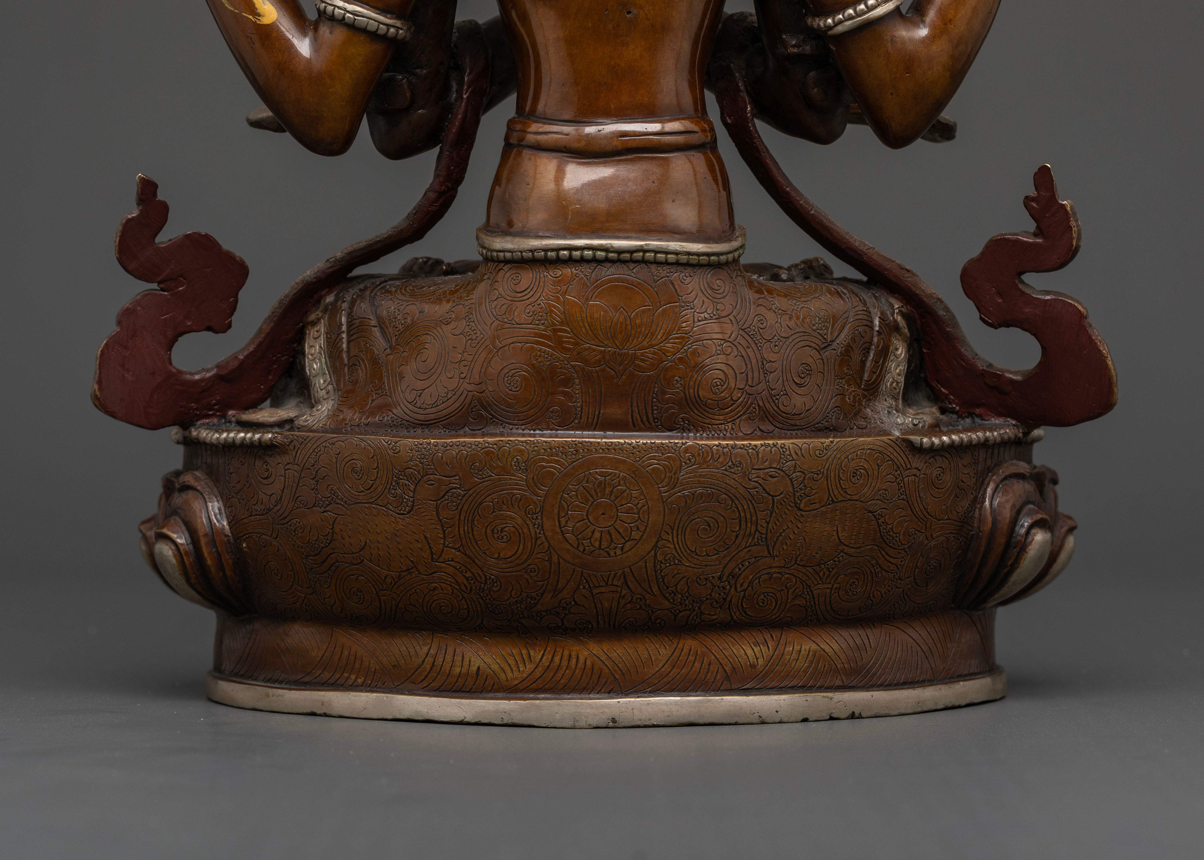 Exquisite Chenrezig Statue
