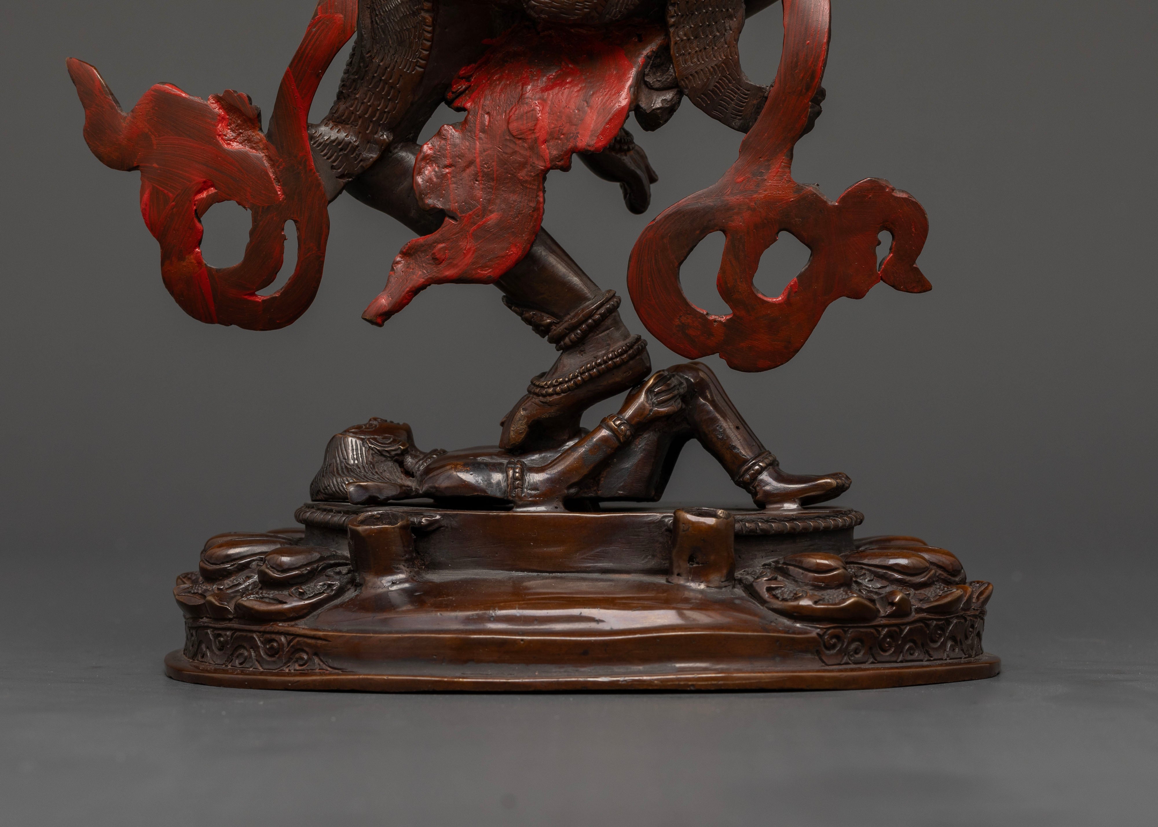 Simha Mukha Statue | Lion-Faced Protector for Spiritual Practice