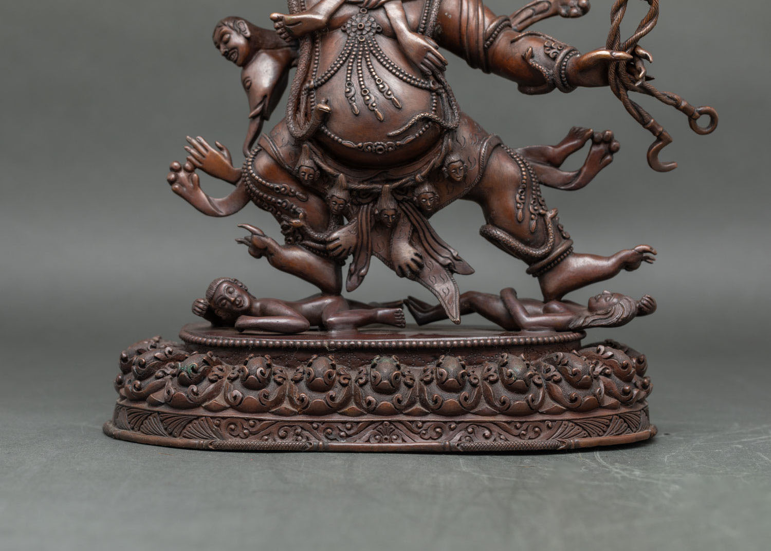 Hayagriva Statue | Oxidized Copper Artwork from Nepal